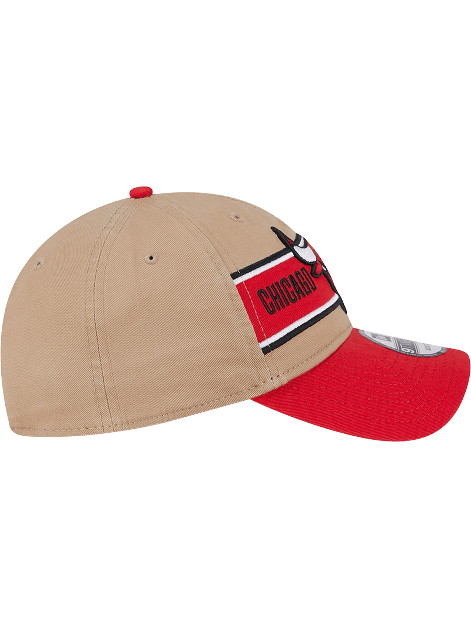 New Era Caps Chicago Bulls New Era NBA 24 Draft 9TWENTY Strapback Hat - Tan