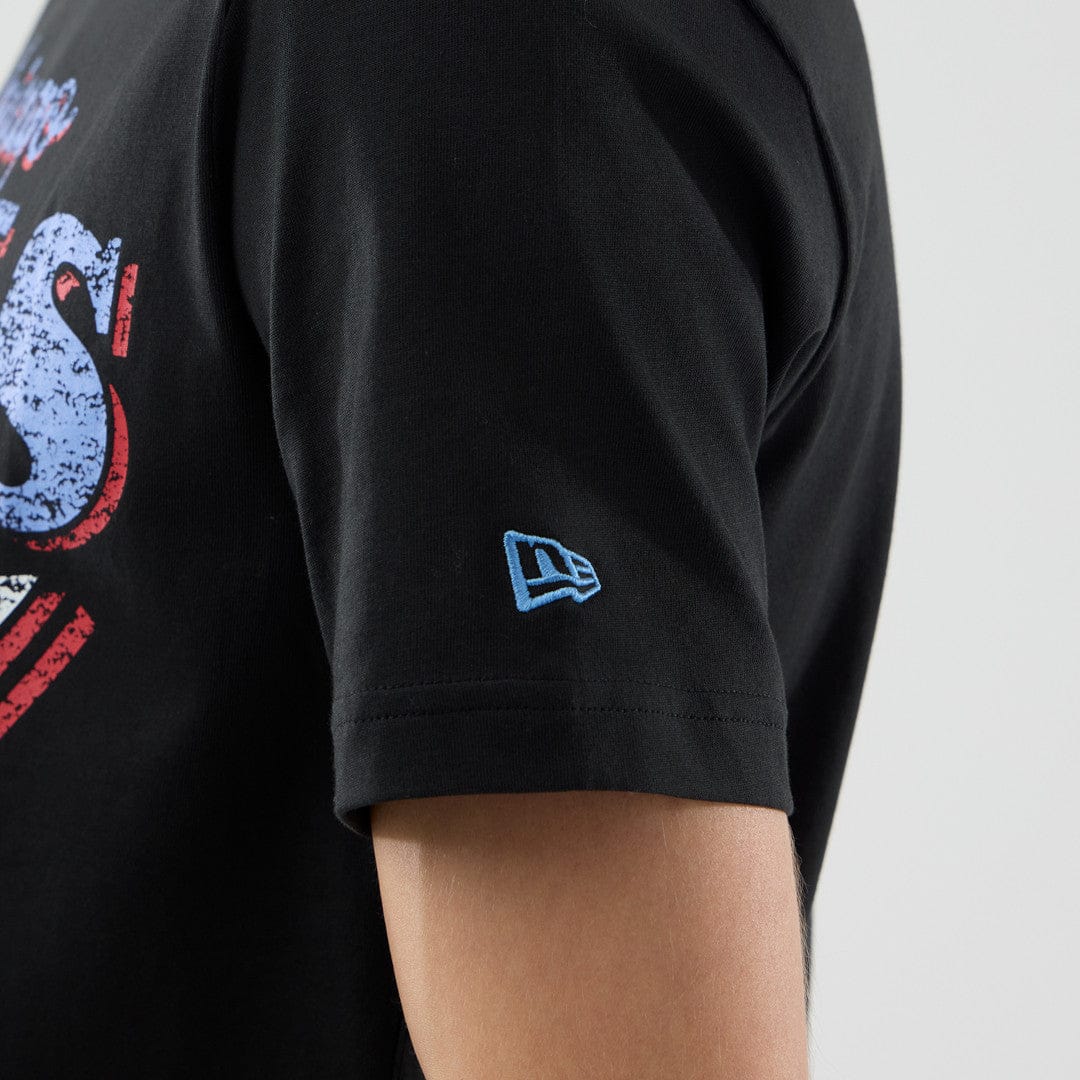 New Era T-Shirts Chicago Bulls New Era NBA 25-26 City Edition Distressed T-Shirt