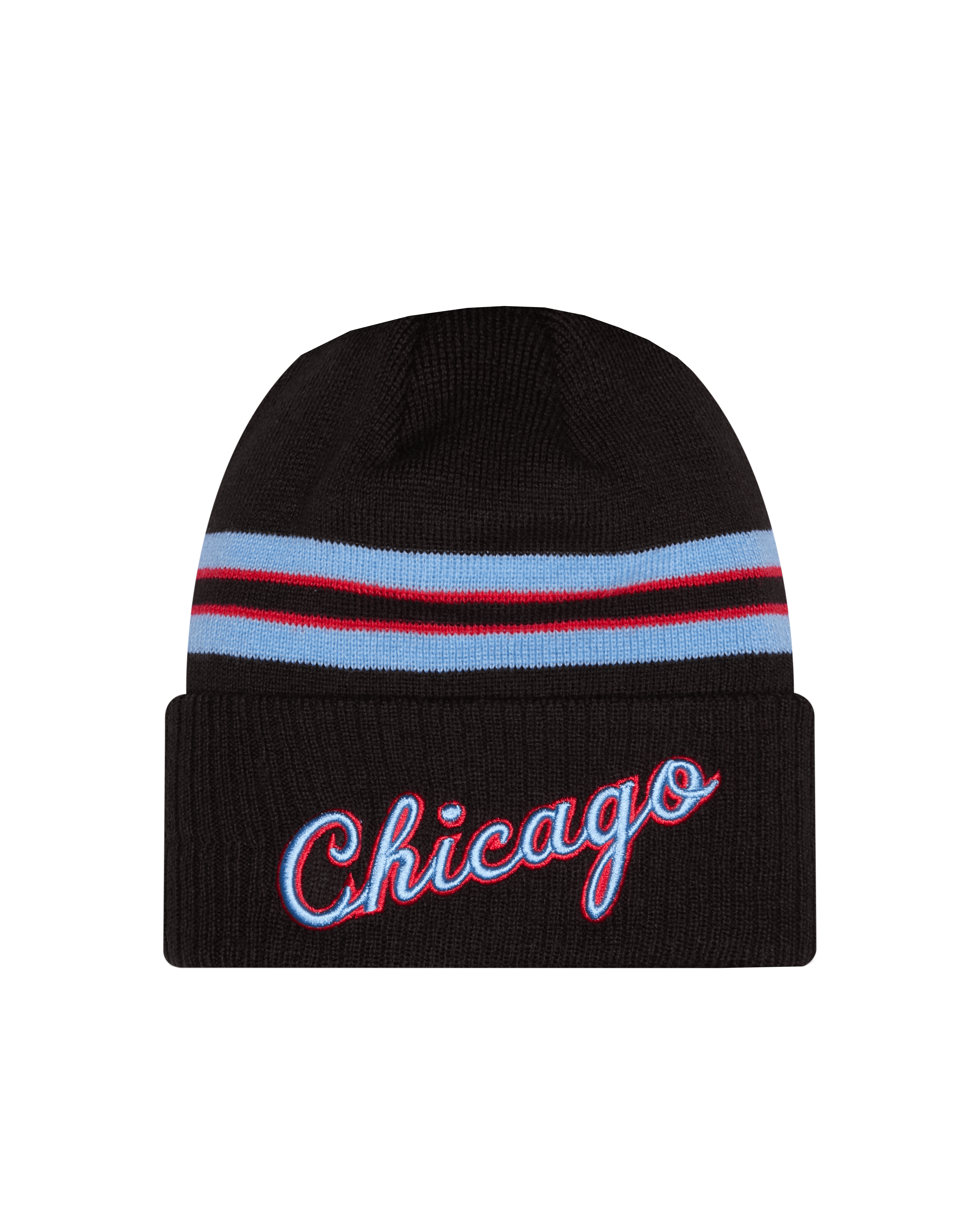 New Era Caps Chicago Bulls New Era NBA 25-26 City Edition Pomless Knit Beanie