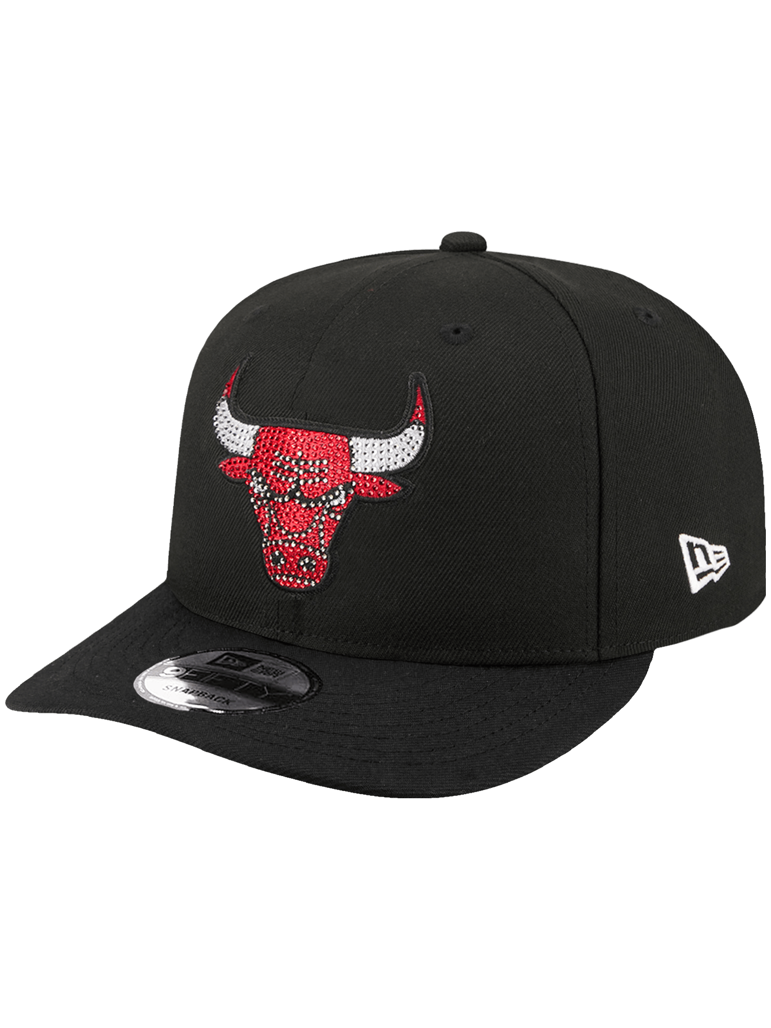 New Era Caps OSFM Chicago Bulls New Era NBA 26 Draft 9FIFTY Pre-Curved Snapback Hat - Black