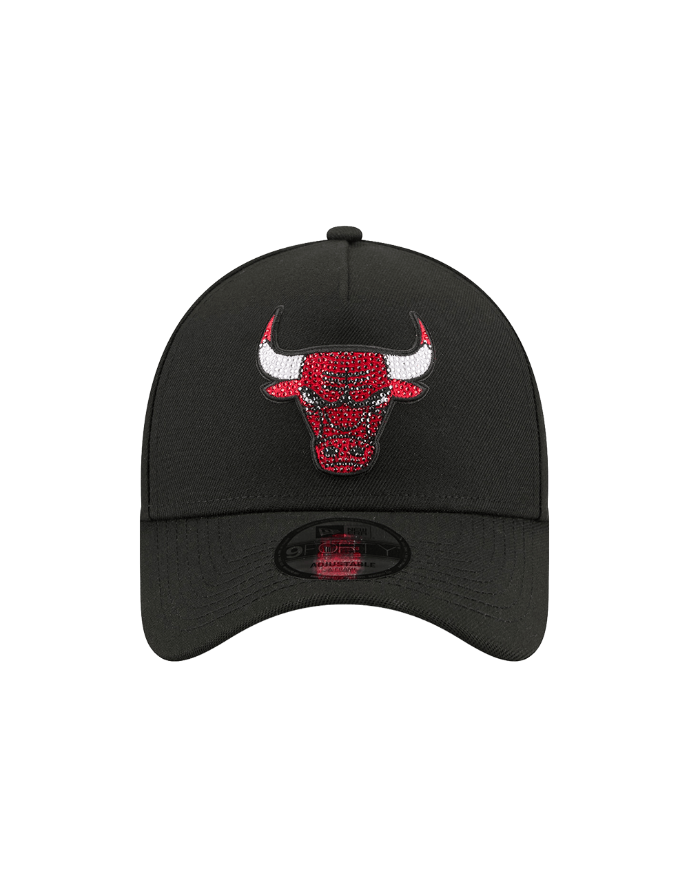 New Era Caps OSFM Chicago Bulls New Era NBA 26 Draft 9FORTY A-Frame Snapback Hat - Black
