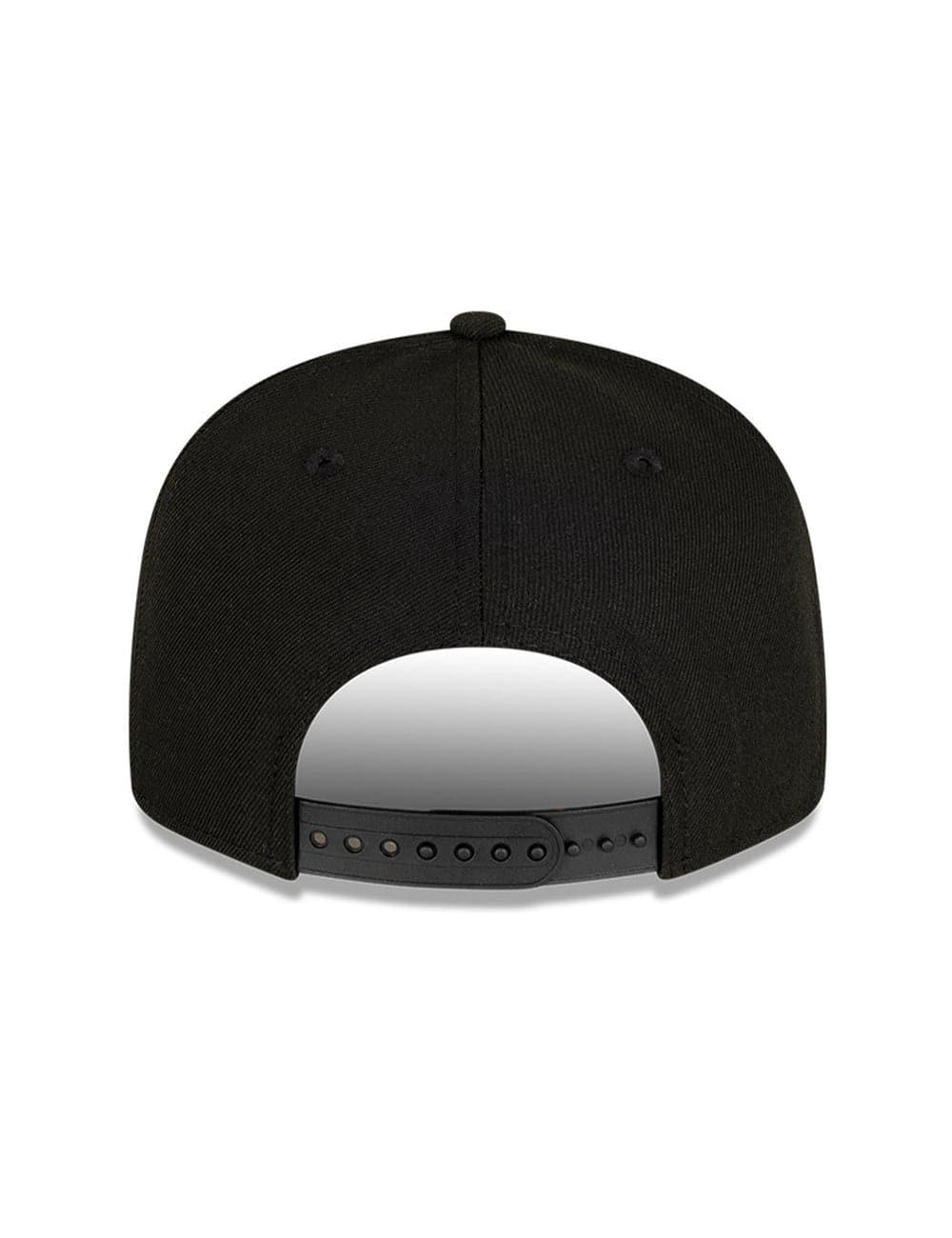 New Era Caps Chicago Bulls New Era NBA Champs Patch 9FIFTY Snapback Hat - Black