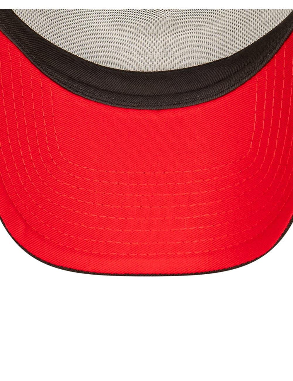 New Era Caps Chicago Bulls New Era NBA Champs Patch 9FORTY A-Frame Snapback Hat - Black
