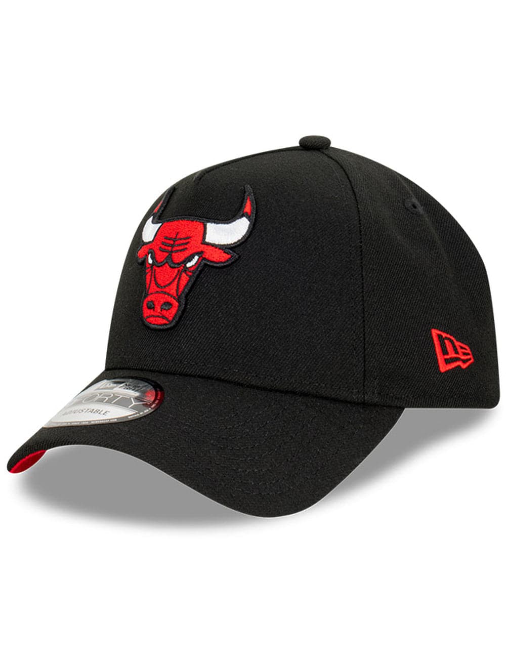 New Era Caps Chicago Bulls New Era NBA Champs Patch 9FORTY A-Frame Snapback Hat - Black