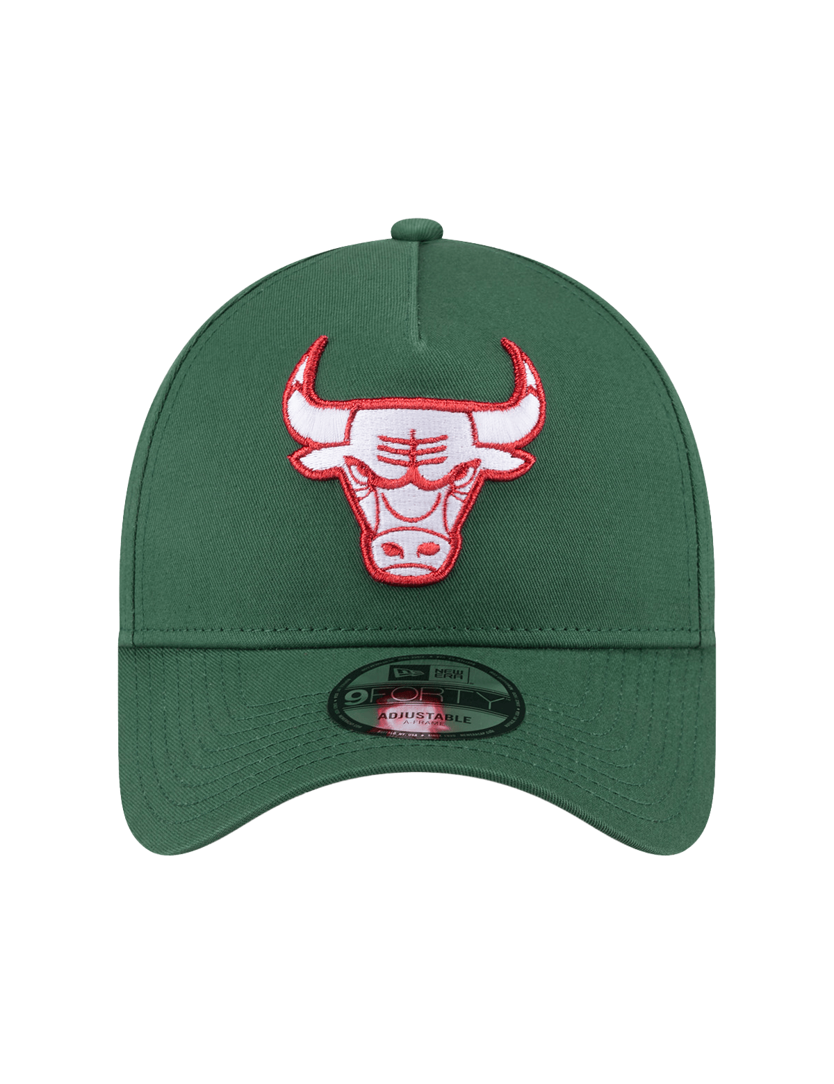 New Era Caps Chicago Bulls New Era NBA Cilantro 9FORTY A-Frame Snapback Hat