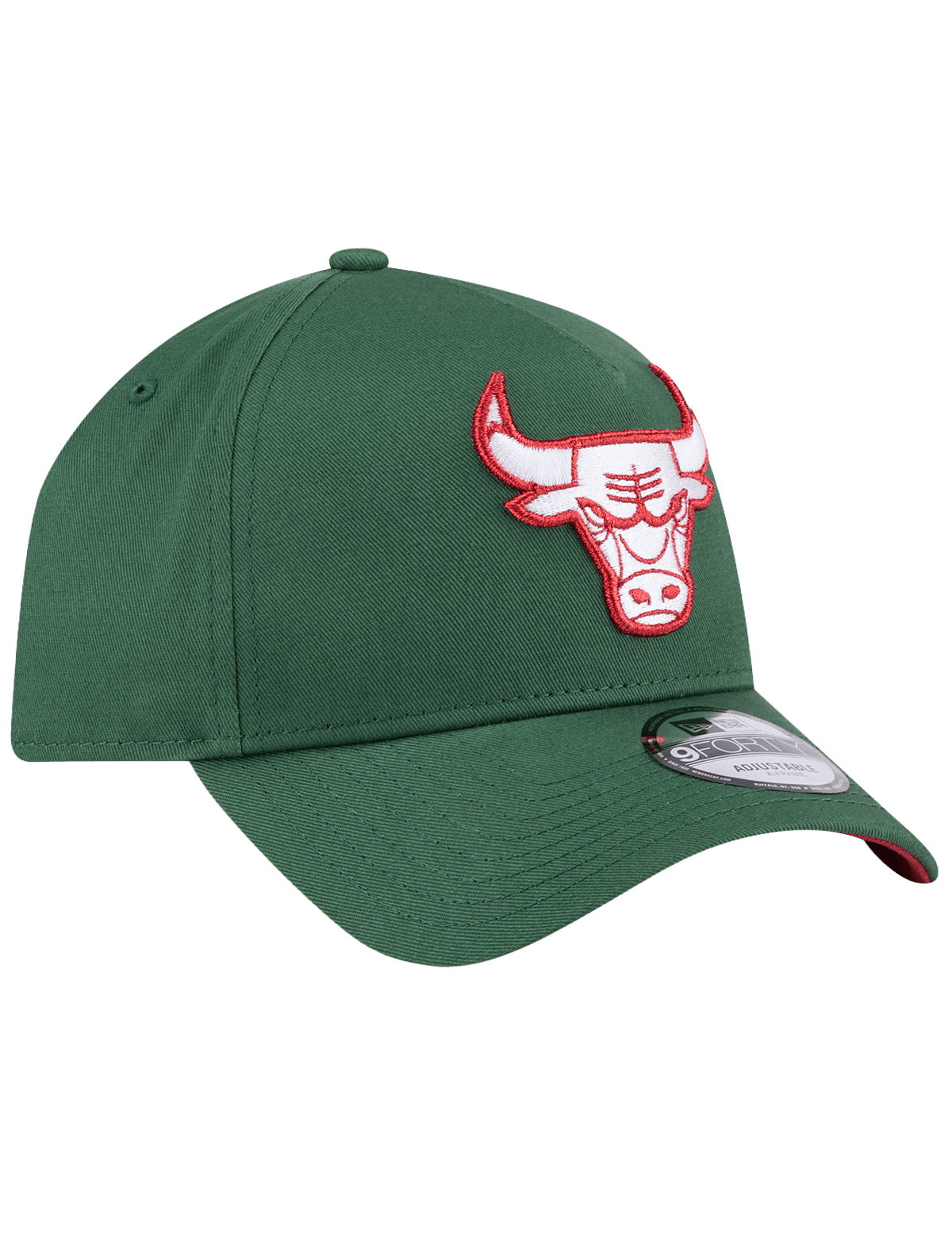 New Era Caps Chicago Bulls New Era NBA Cilantro 9FORTY A-Frame Snapback Hat