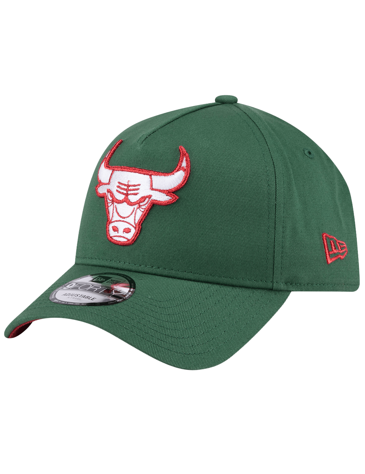New Era Caps Chicago Bulls New Era NBA Cilantro 9FORTY A-Frame Snapback Hat