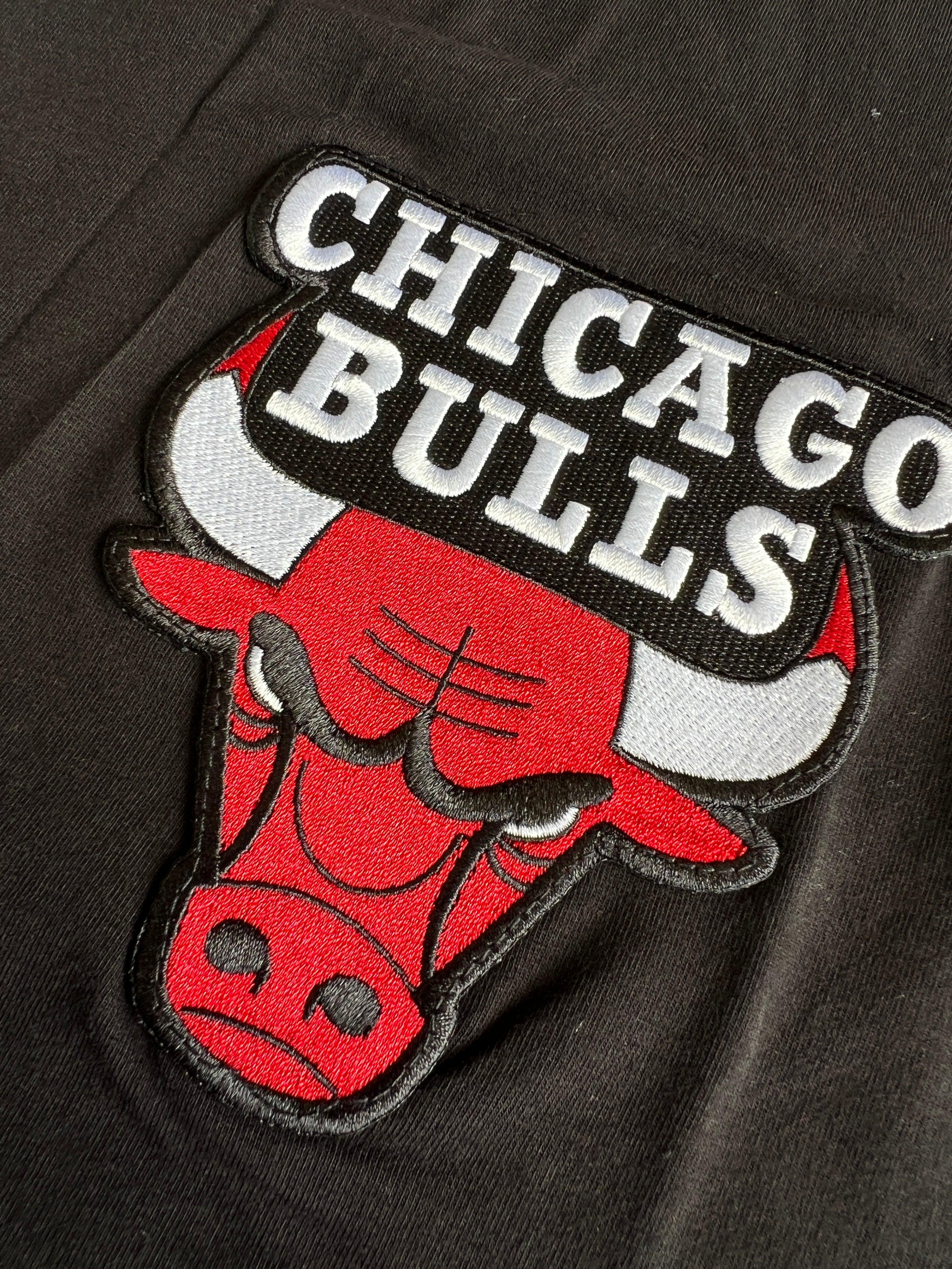 New Era T-Shirts Chicago Bulls New Era NBA Higher Grade Oversized T-Shirt - Black