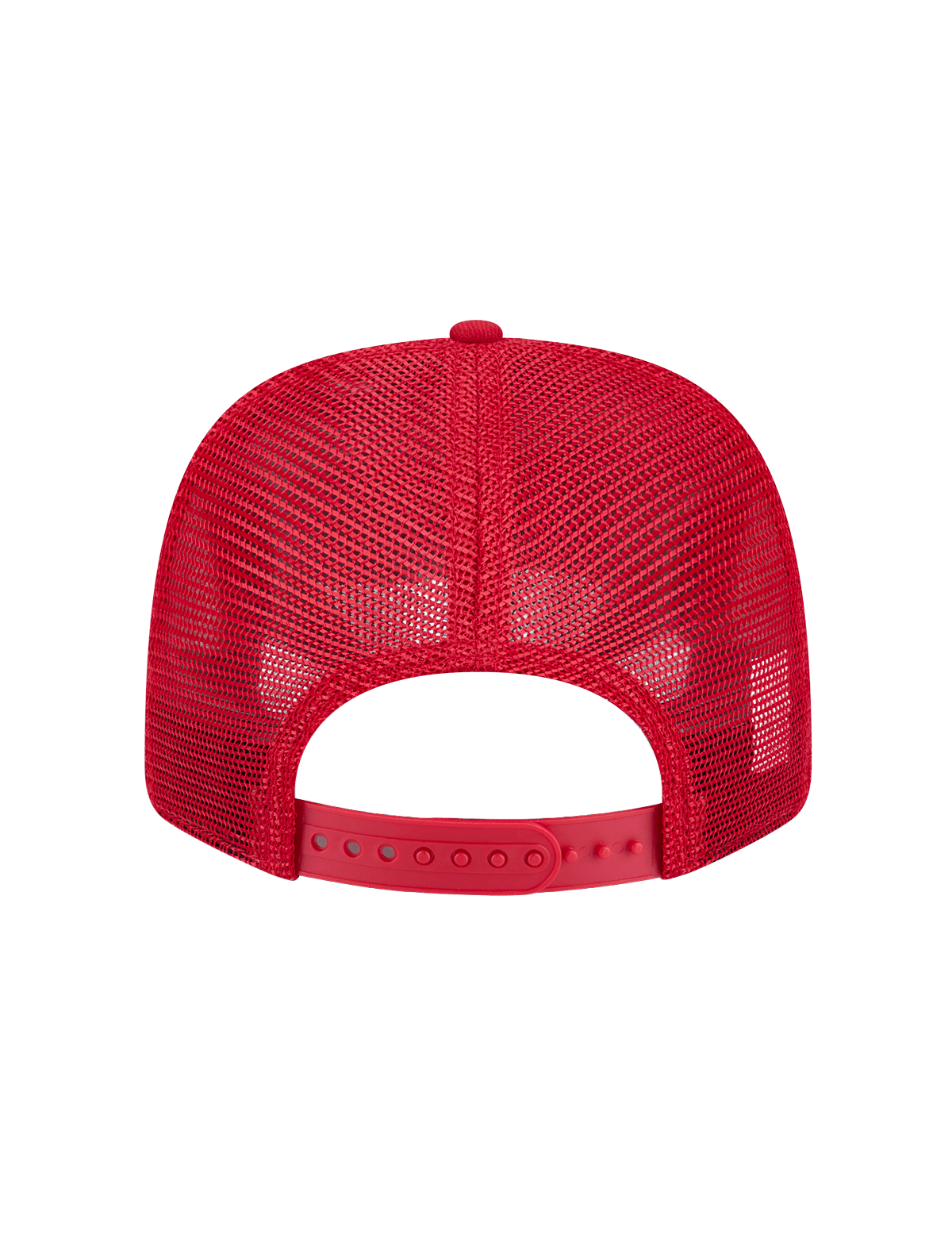 New Era Caps Chicago Bulls New Era NBA HWC 9SEVENTY Trucker Stretch Snapback Hat - Red