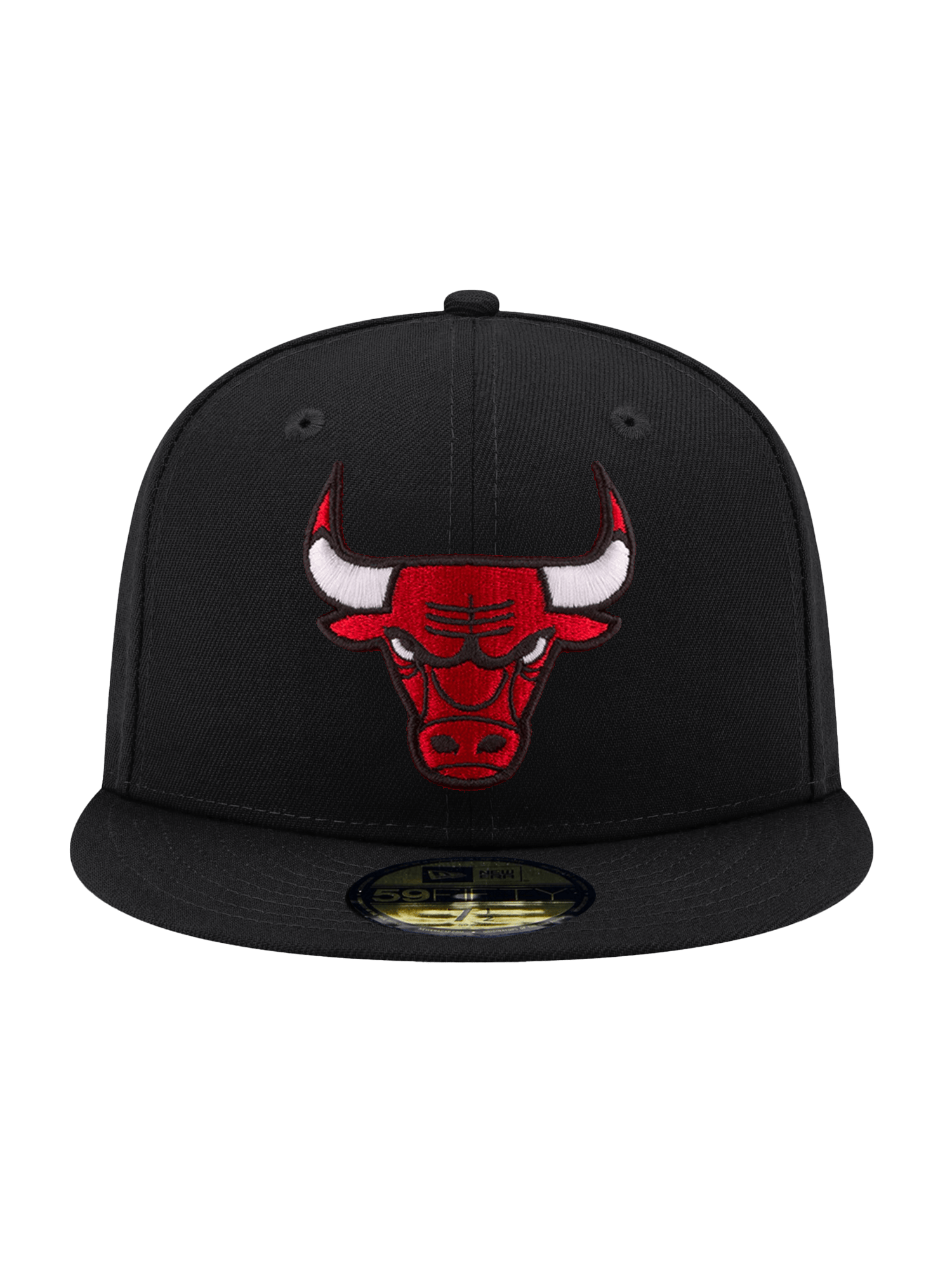 New Era Caps Chicago Bulls New Era NBA Team 59FIFTY Fitted Hat - Black