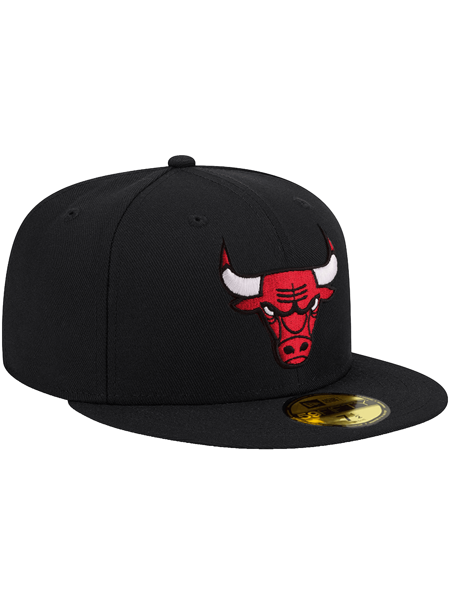 New Era Caps Chicago Bulls New Era NBA Team 59FIFTY Fitted Hat - Black