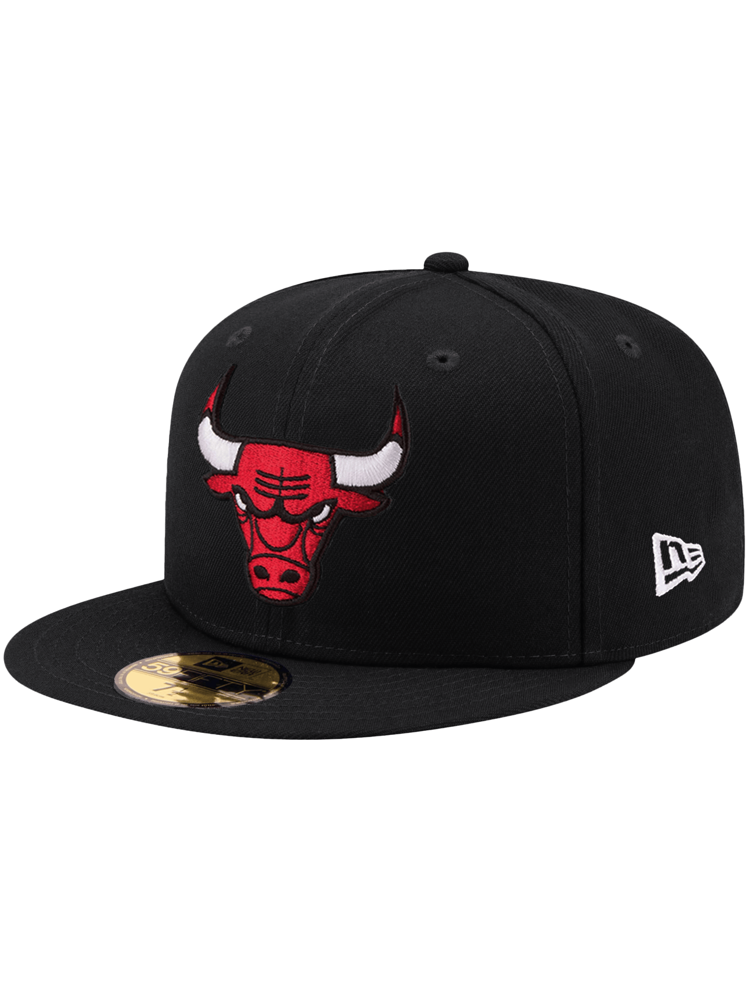 New Era Caps Chicago Bulls New Era NBA Team 59FIFTY Fitted Hat - Black