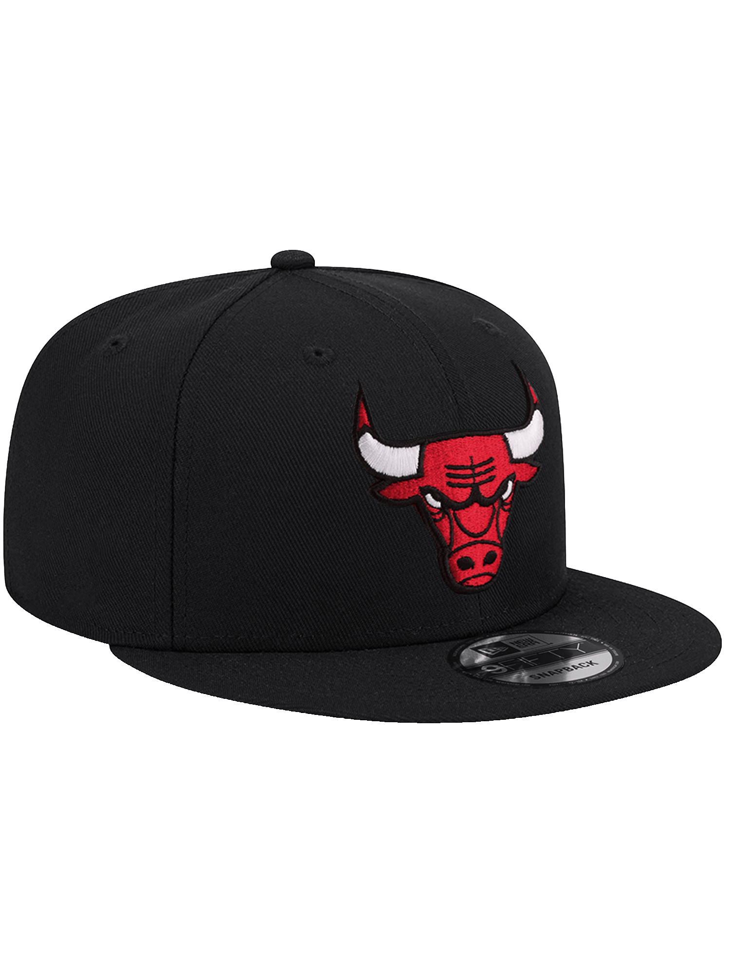 New Era Caps Chicago Bulls New Era NBA Team 9FIFTY Snapback Hat - Black
