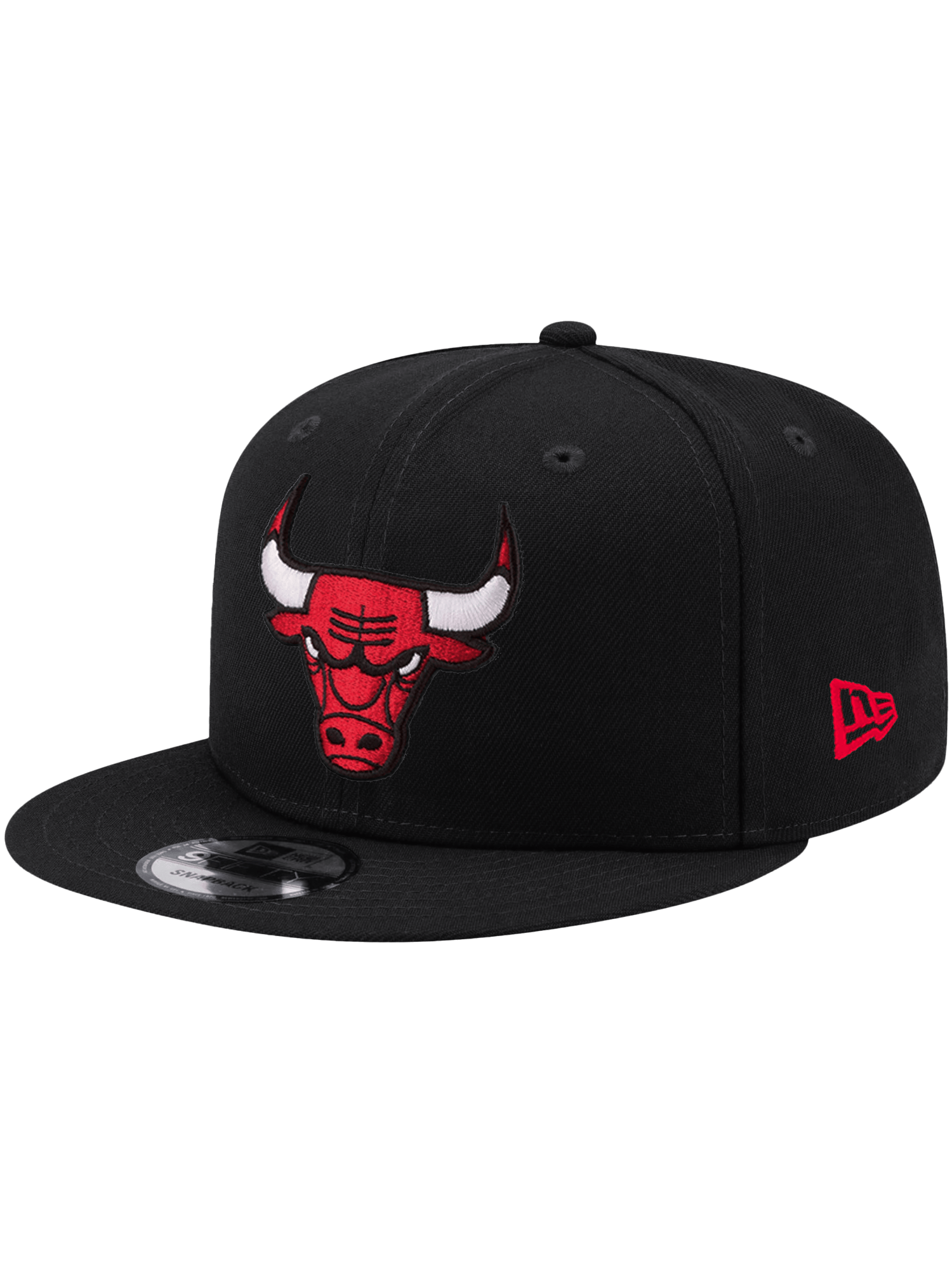 New Era Caps Chicago Bulls New Era NBA Team 9FIFTY Snapback Hat - Black