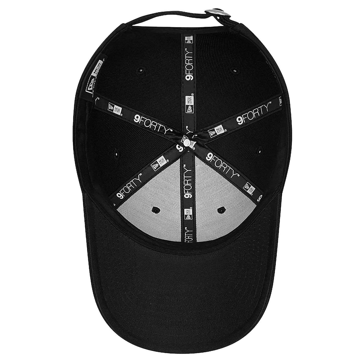 New Era Caps Chicago Bulls New Era NBA Team 9FORTY Strapback Hat - Black