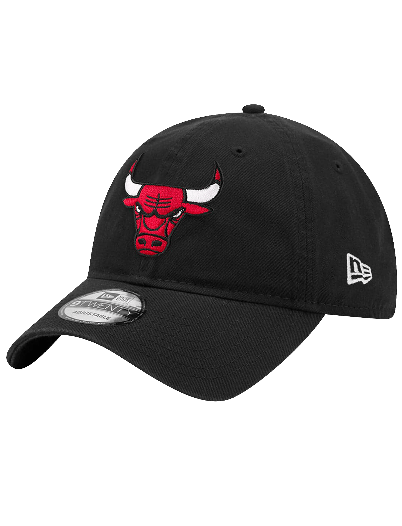 New Era Caps Chicago Bulls New Era NBA Team 9TWENTY Strapback Hat - Black