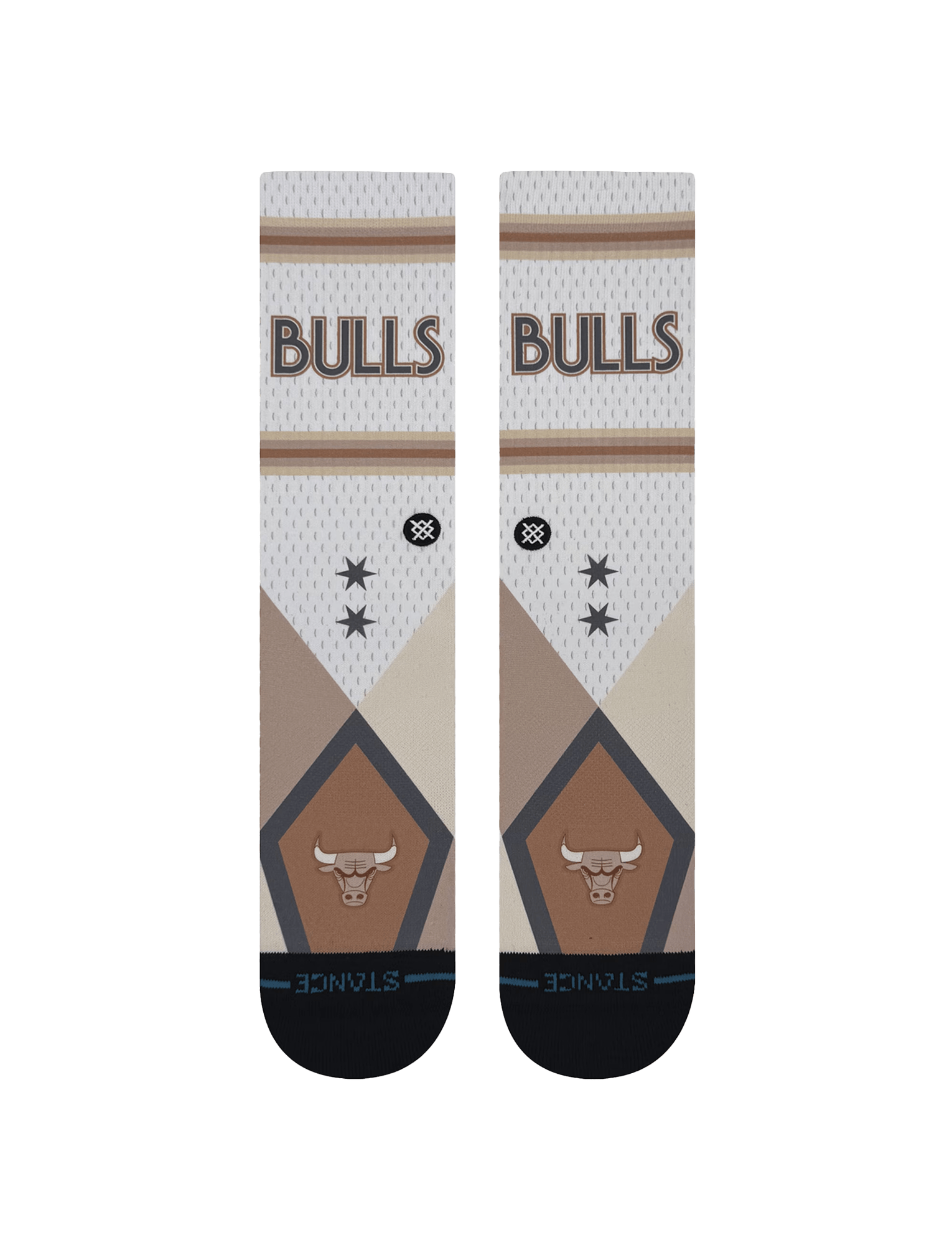 Stance Socks Large (9-12 US) Chicago Bulls Stance NBA 24-25 City Edition Crew Socks