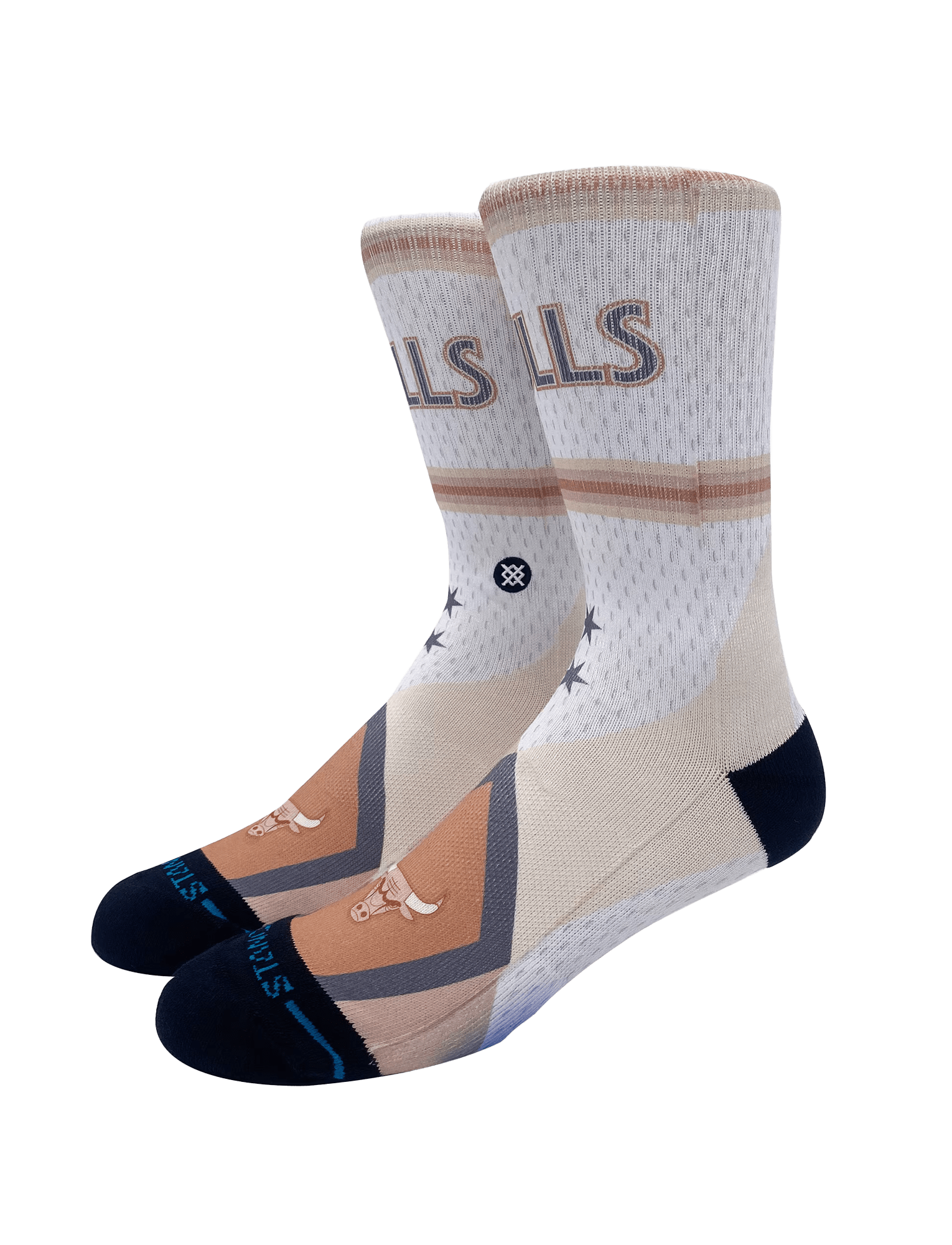 Stance Socks Large (9-12 US) Chicago Bulls Stance NBA 24-25 City Edition Crew Socks
