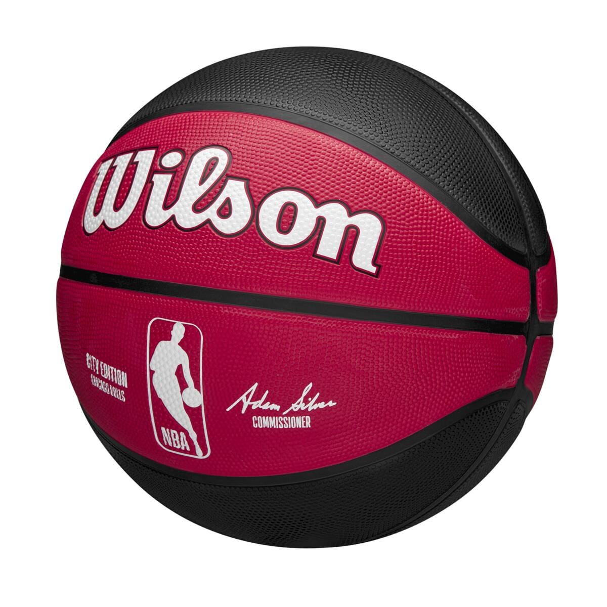 Wilson Sporting Goods Balls Chicago Bulls Wilson NBA 24 City Edition Basketball Ball