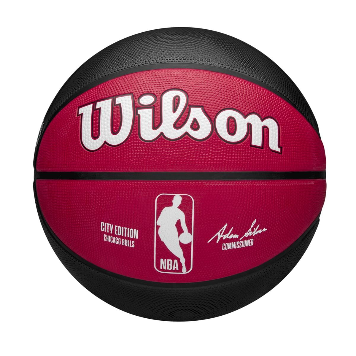 Wilson Sporting Goods Balls Chicago Bulls Wilson NBA 24 City Edition Basketball Ball