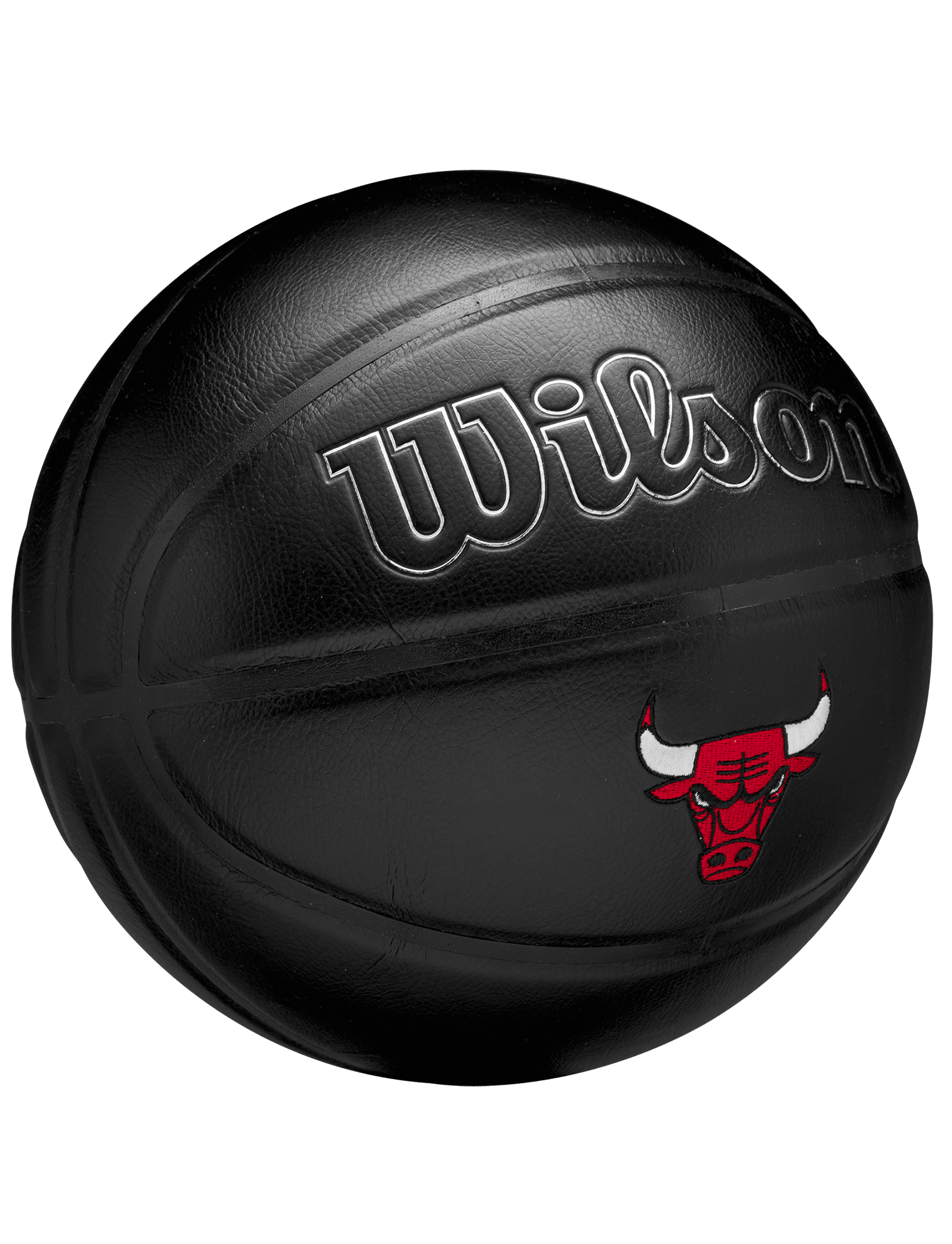 Wilson Sporting Goods Balls Chicago Bulls Wilson NBA Team Premiere Basketball - Black