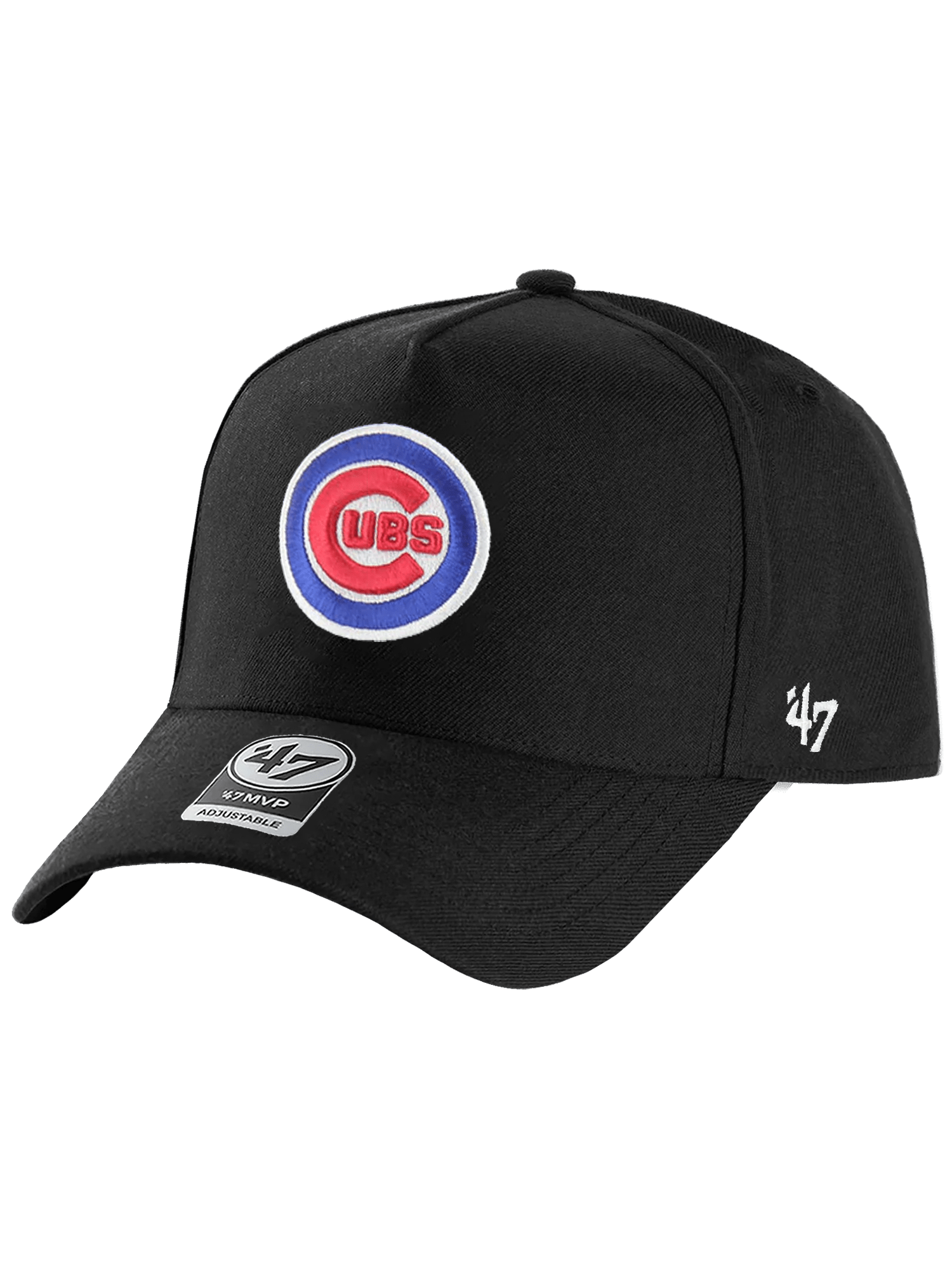 47 Brand Caps Chicago Cubs '47 MLB Team MVP DT Snapback Hat - Black