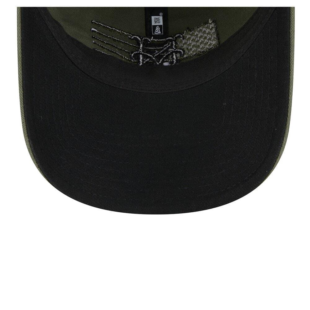 New Era Caps Chicago Cubs New Era MLB 2023 Armed Forces 9TWENTY Strapback Hat - Army