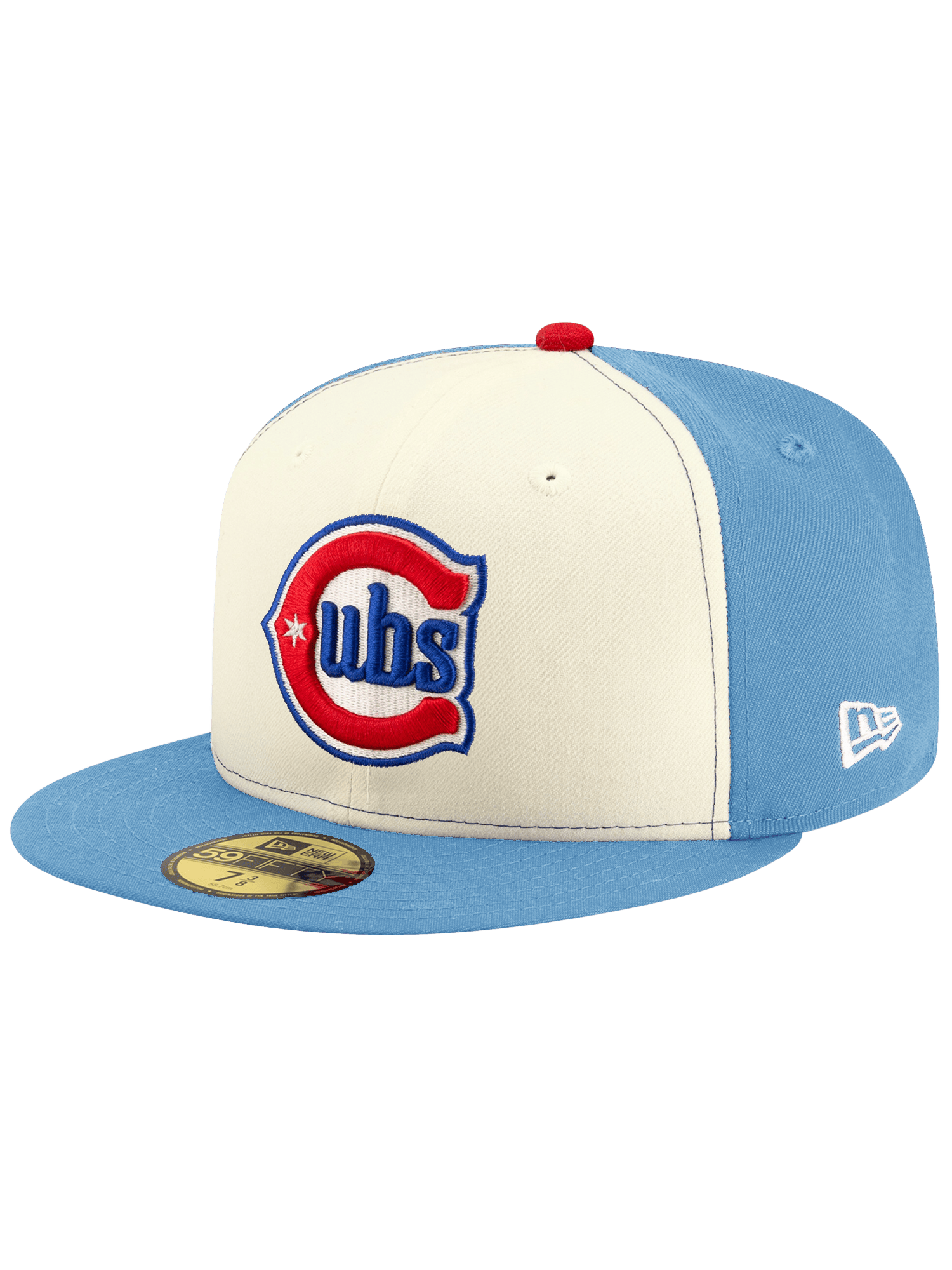 New Era Caps Chicago Cubs New Era MLB Alt 59FIFTY Fitted Hat - Light Blue