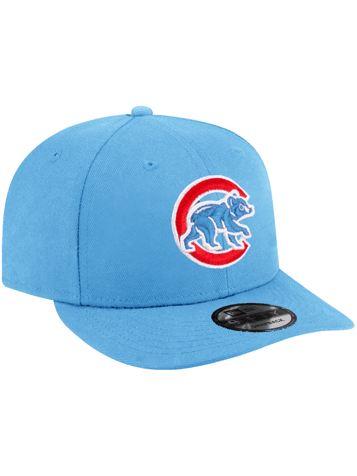 New Era Caps Chicago Cubs New Era MLB Alt 9FIFTY Pre-Curved Snapback Hat - Baby Blue