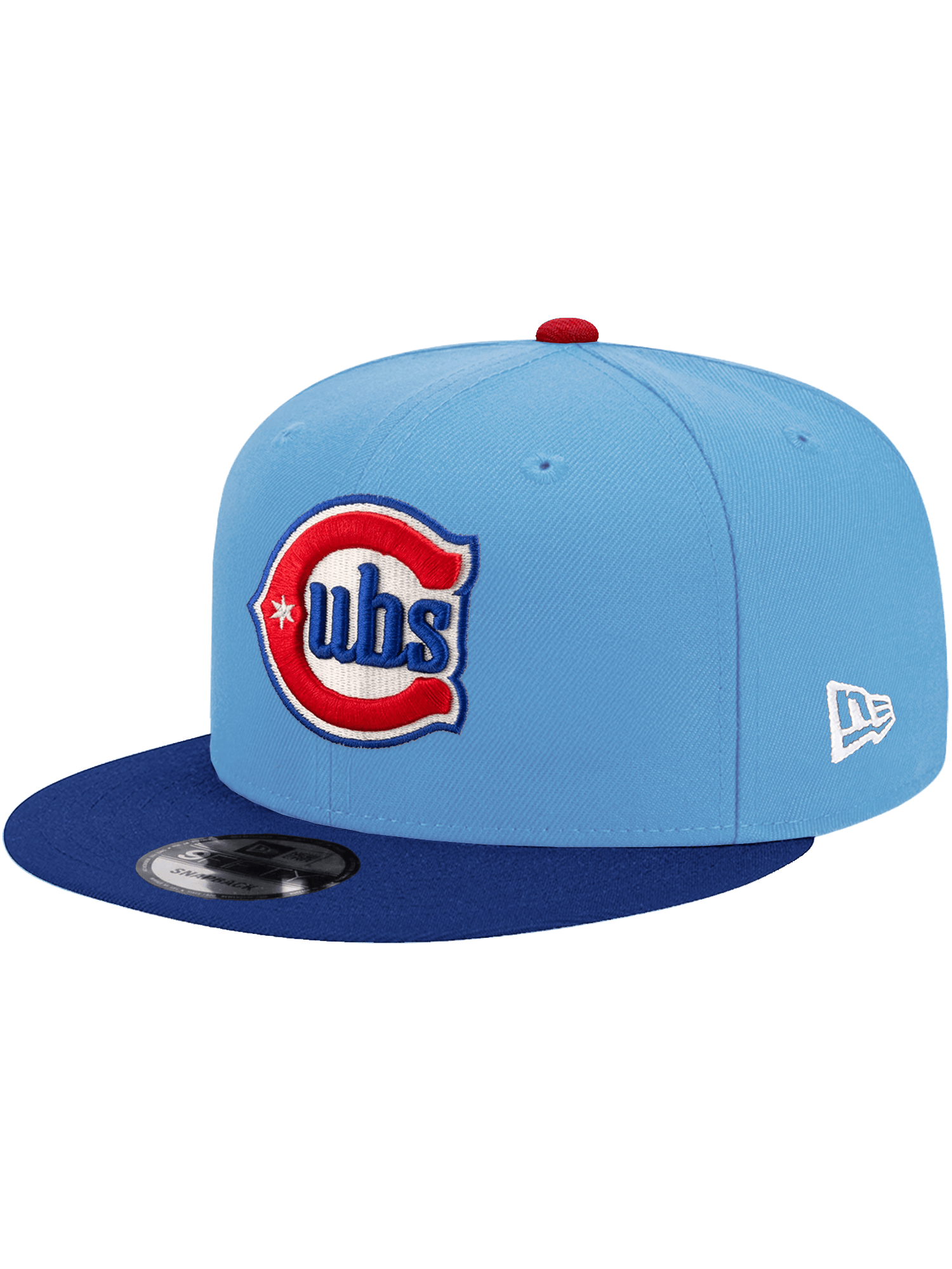 New Era Caps OSFA Chicago Cubs New Era MLB Alt 9FIFTY Snapback Hat - Light Blue