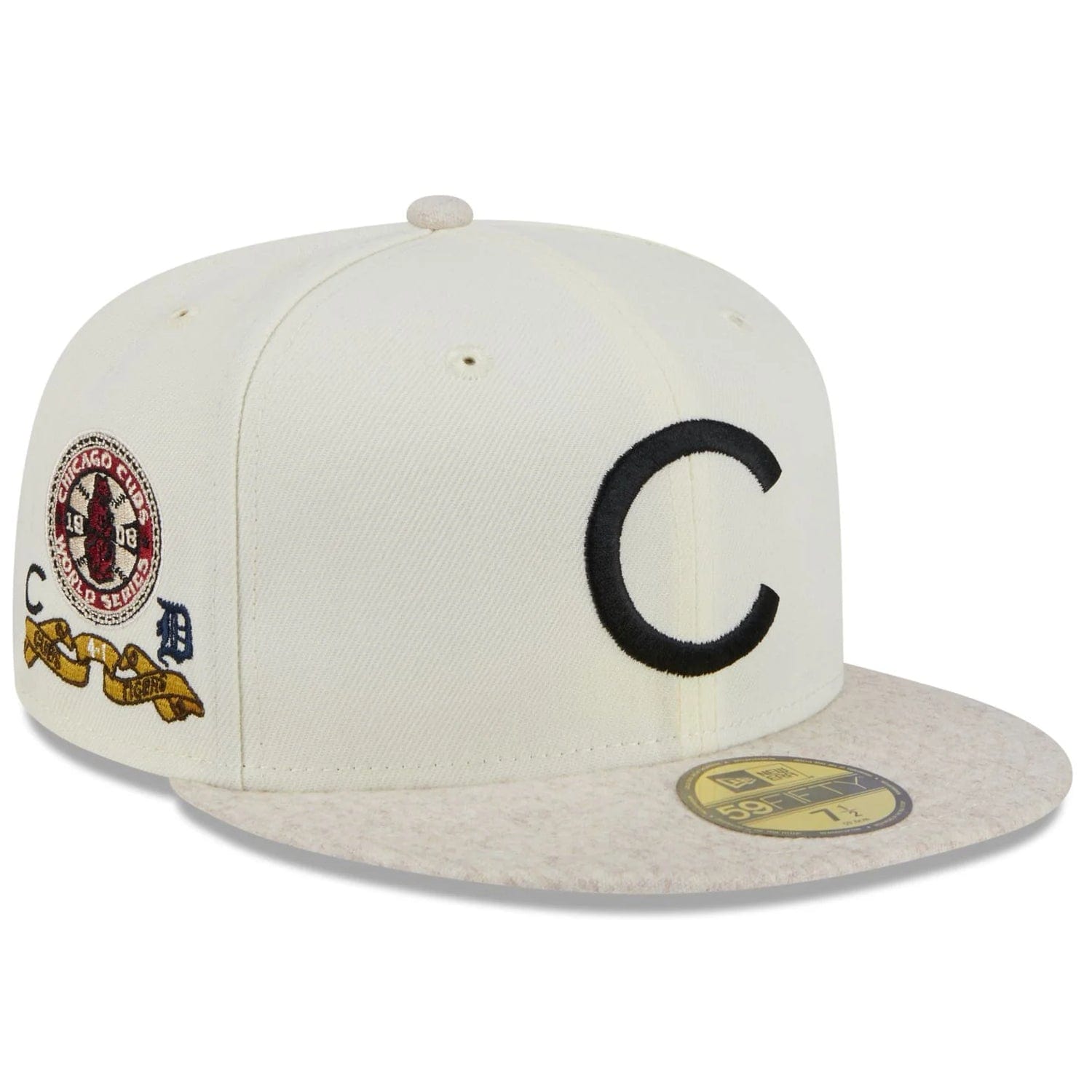 New Era Caps Chicago Cubs New Era MLB Match-Up 59FIFTY Fitted Hat - Chrome