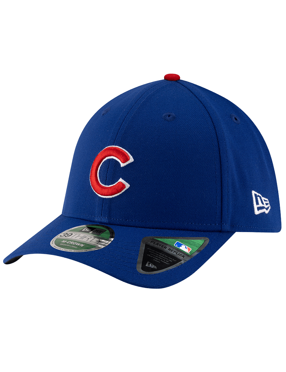 New Era Caps Chicago Cubs New Era MLB Player Replica 39THIRTY M-Crown Stretch-Fit Hat - Blue