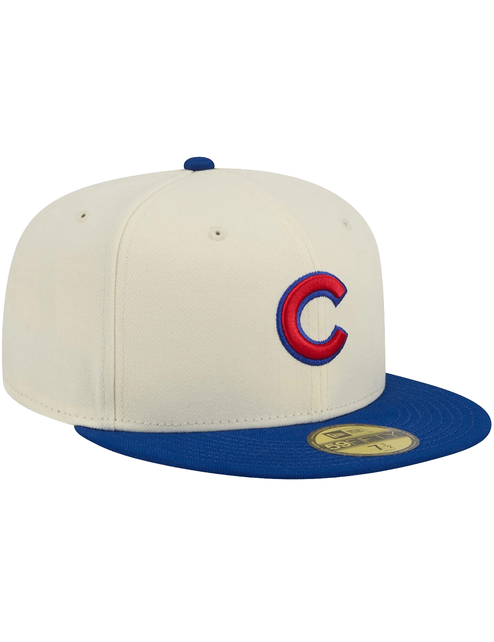 New Era Caps Chicago Cubs New Era MLB Team 2 Tone 59FIFTY Fitted Hat - Chrome