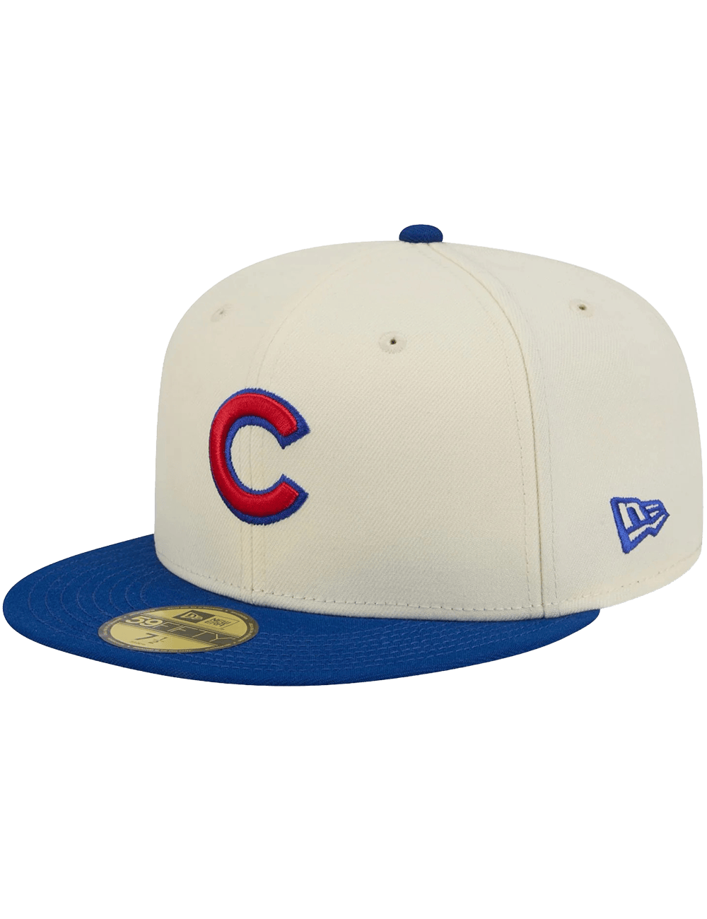 New Era Caps Chicago Cubs New Era MLB Team 2 Tone 59FIFTY Fitted Hat - Chrome