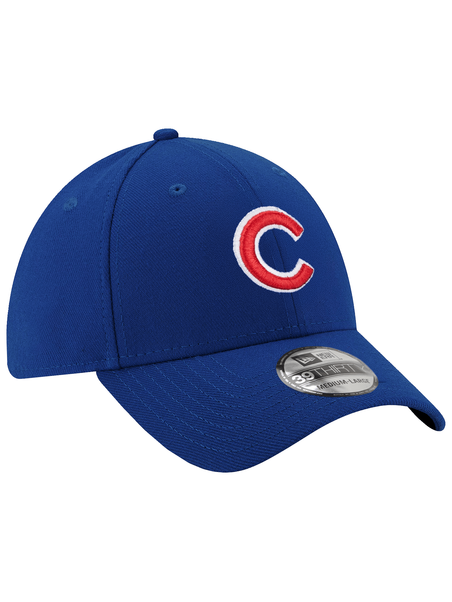 New Era Caps Chicago Cubs New Era MLB Team 39THIRTY Stretch-Fit Hat - Blue