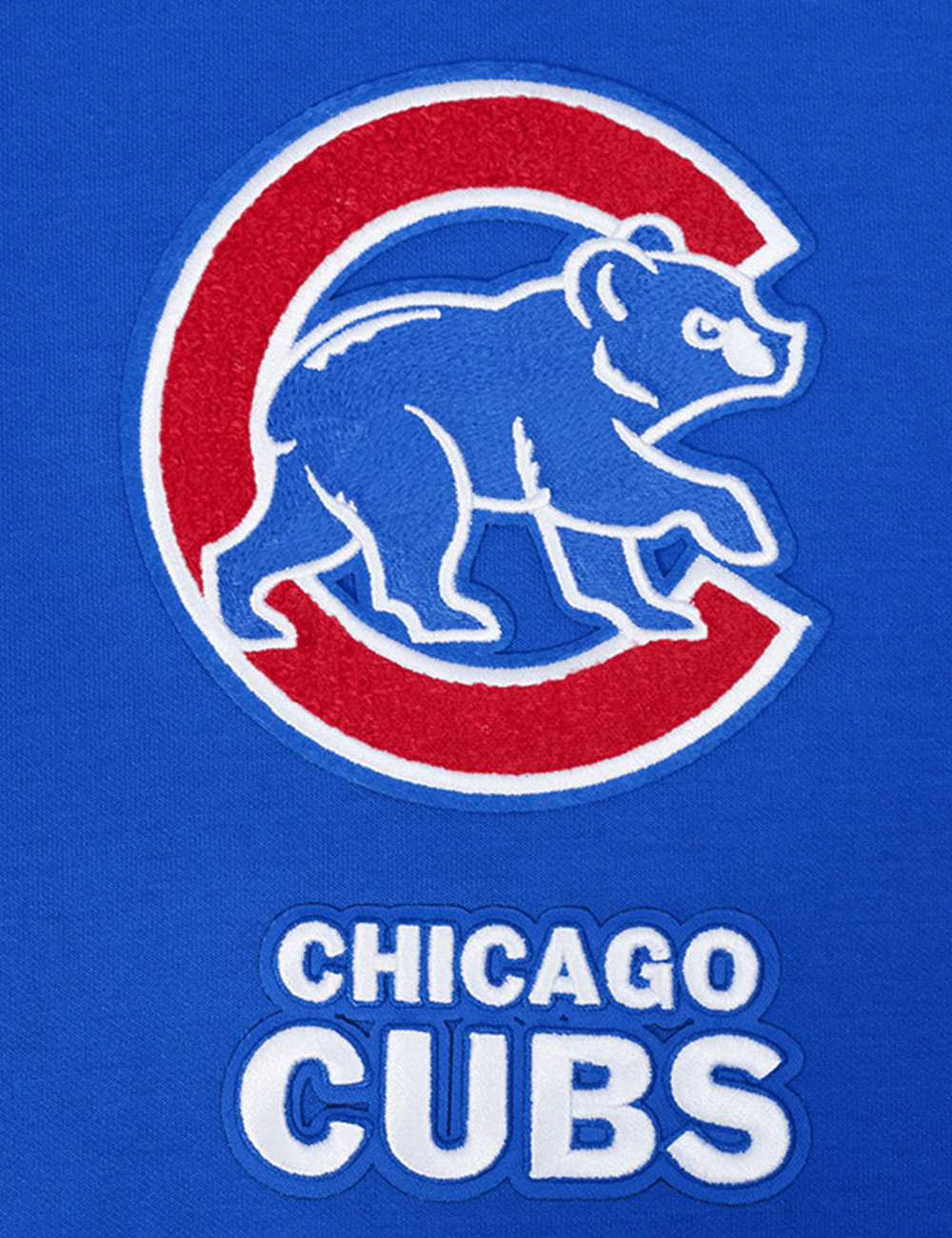 Pro Standard Jumpers Chicago Cubs Pro Standard MLB Team Chenille Flex Hoodie Jumper - Blue