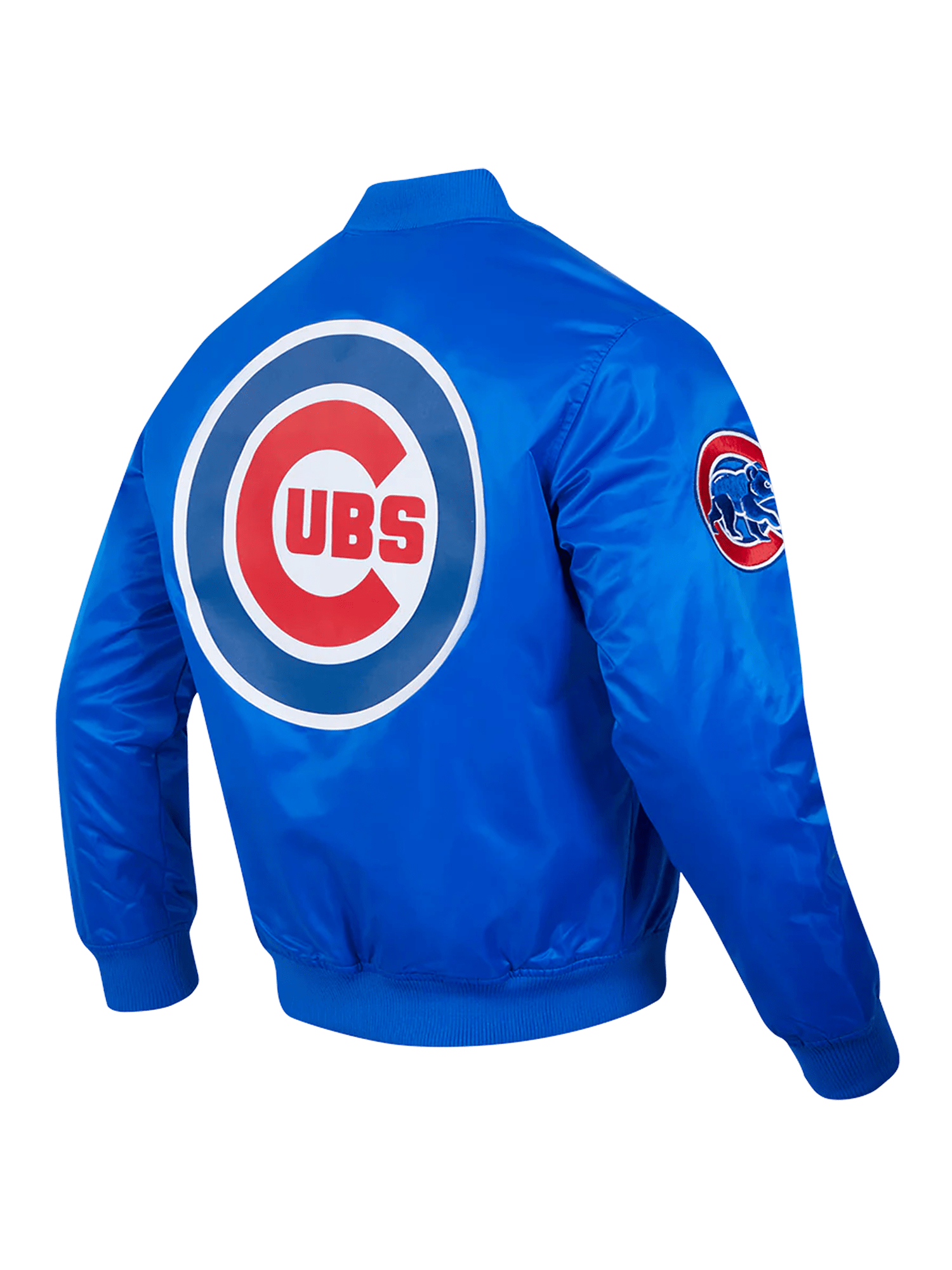 Pro Standard Jackets Chicago Cubs Pro Standard MLB Team Classic Satin Button Jacket - Blue