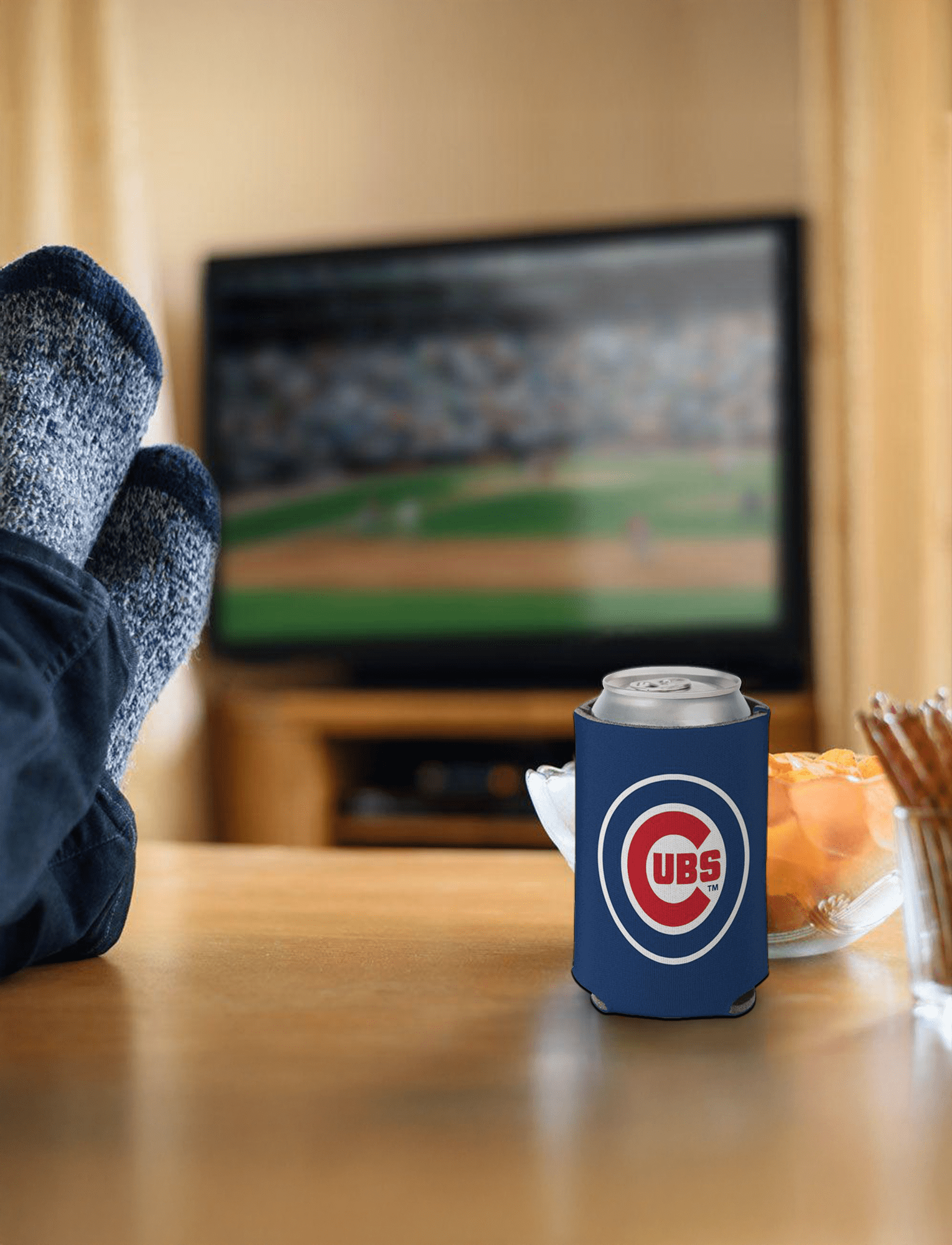 Wincraft Accessories Chicago Cubs Wincraft MLB Double Sided Can Cooler/Stubby Holder
