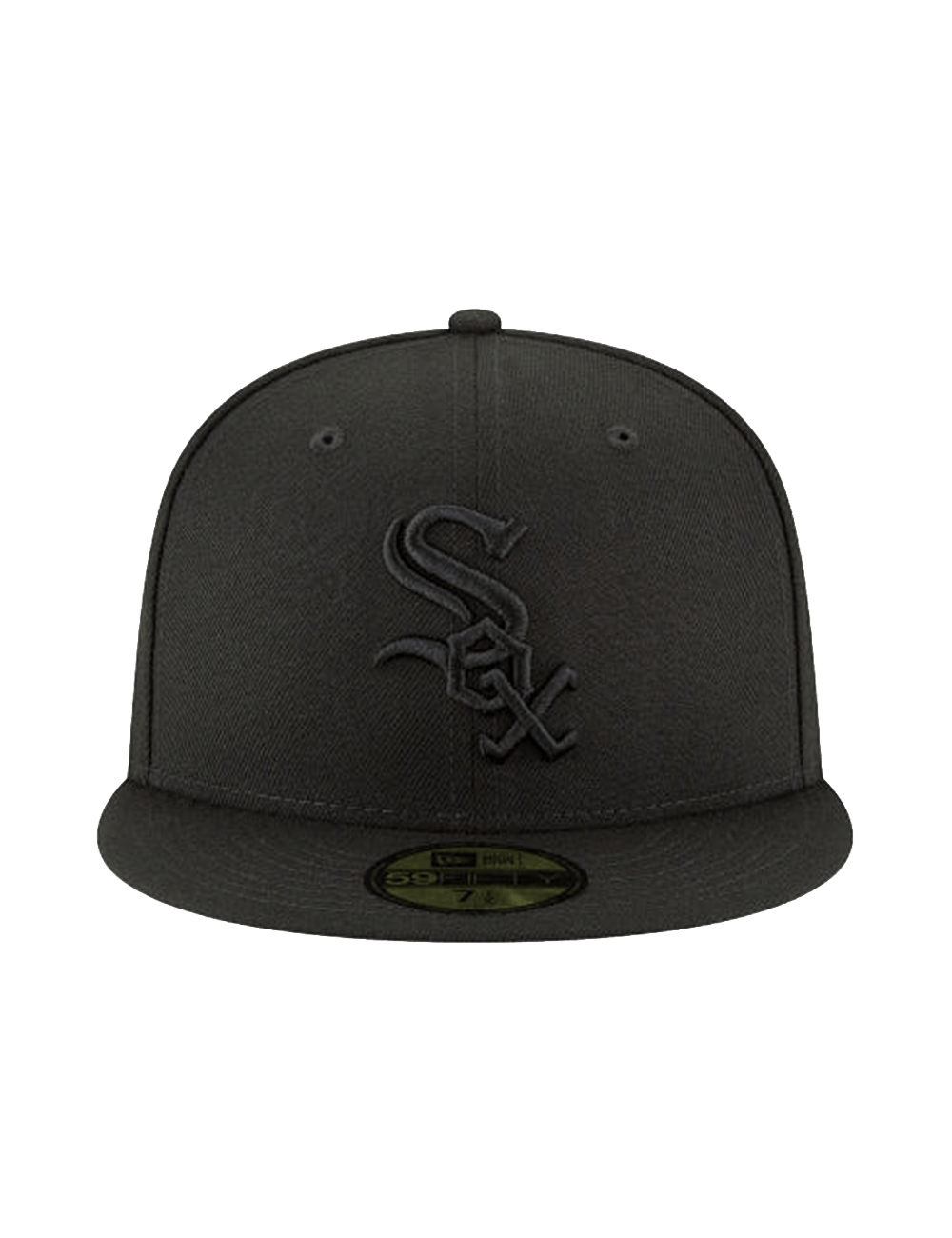 New Era Caps Chicago White Sox New Era MLB Black On Black 59FIFTY Fitted Hat