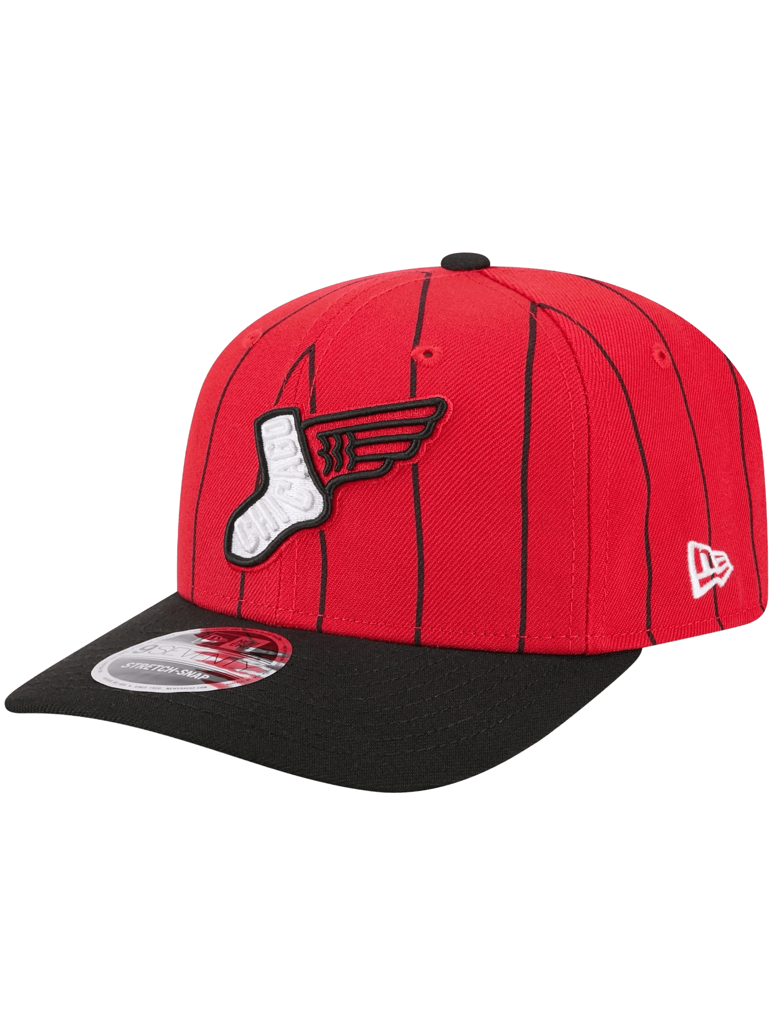 New Era Caps Chicago White Sox New Era MLB City Connect 9SEVENTY Stretch-Snapback Hat - Red