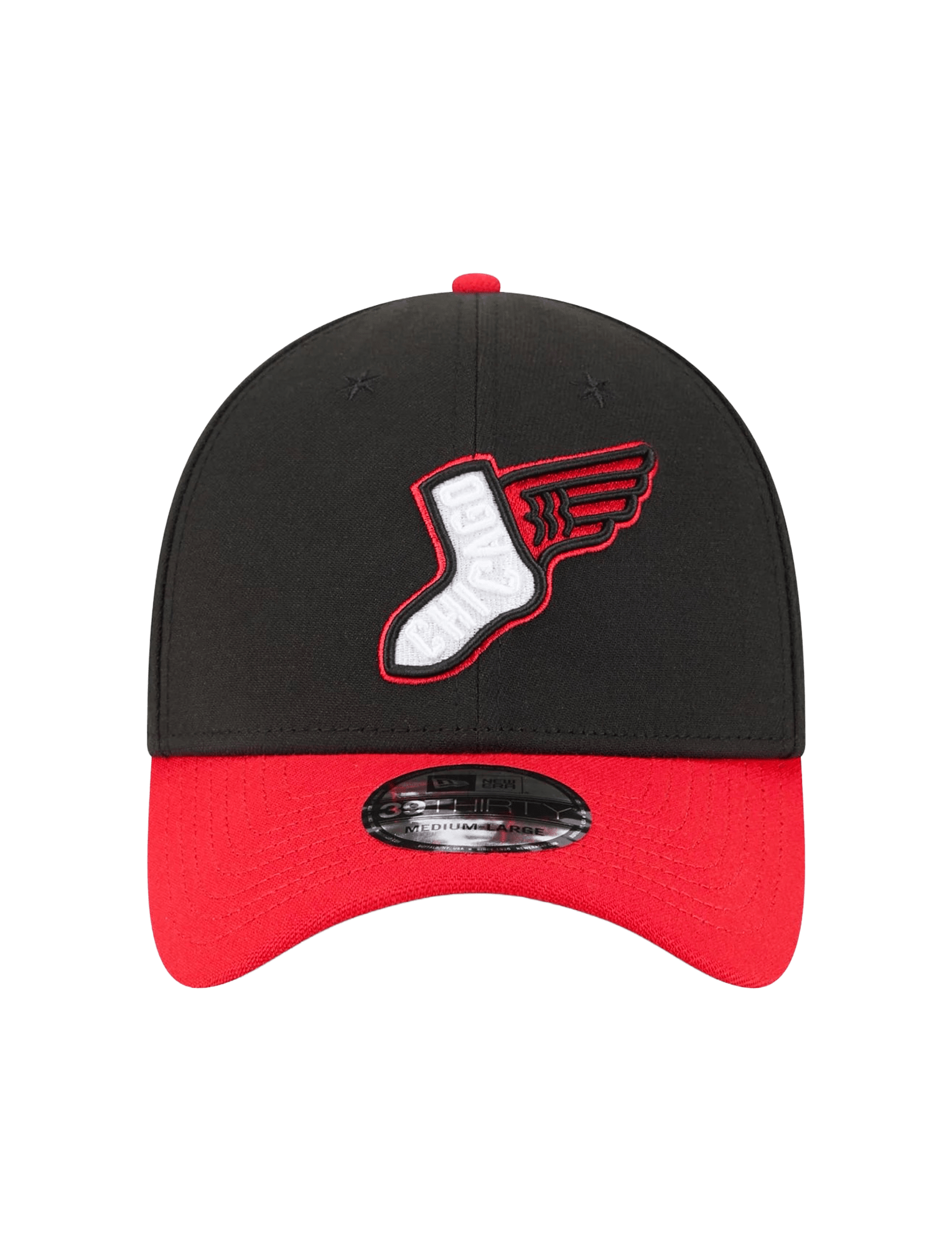 New Era Caps Chicago White Sox New Era MLB City Connect Alt 39THIRTY Stretch-Fit Hat - Black