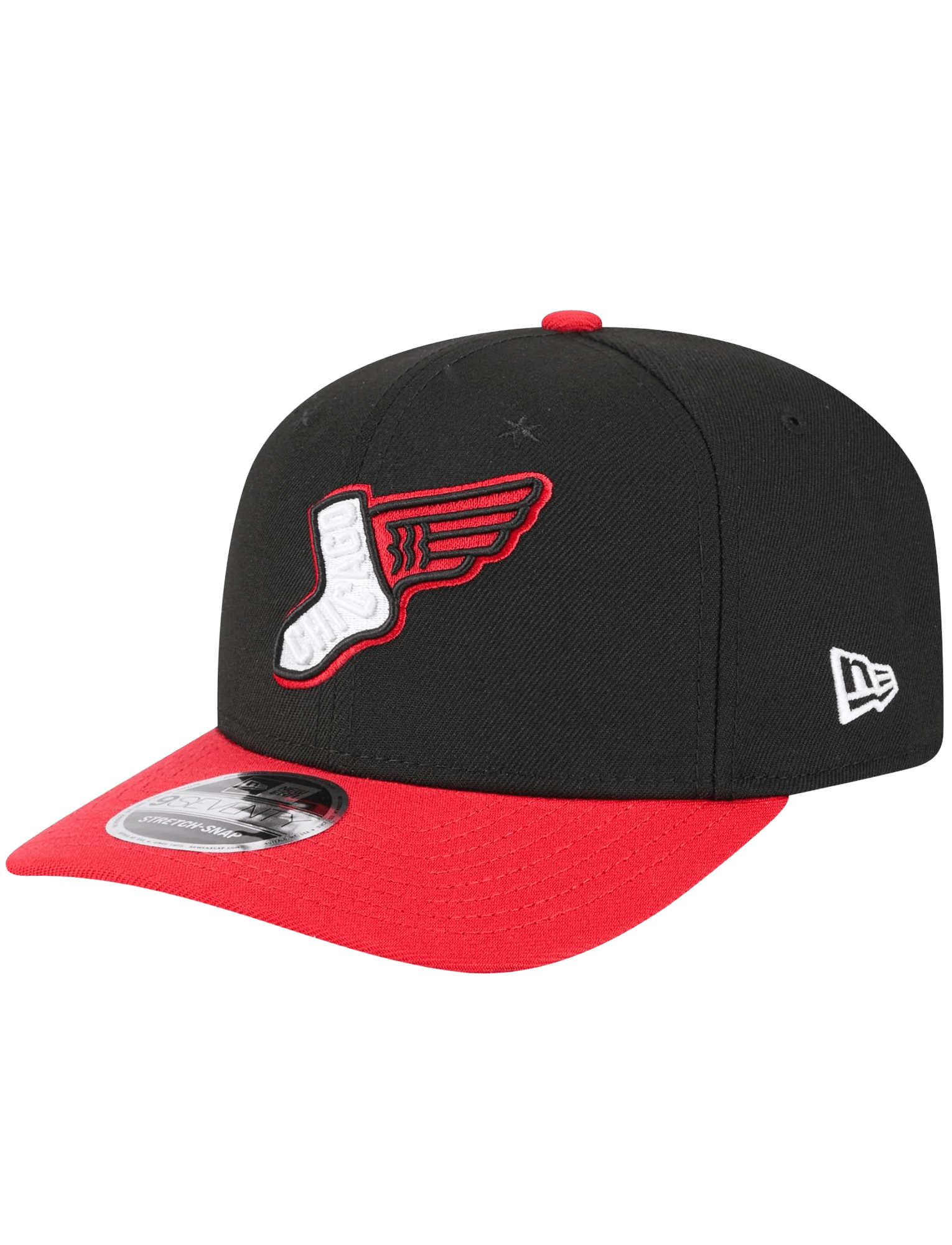 New Era Caps Chicago White Sox New Era MLB City Connect Alt 9SEVENTY Stretch-Snapback Hat - Black