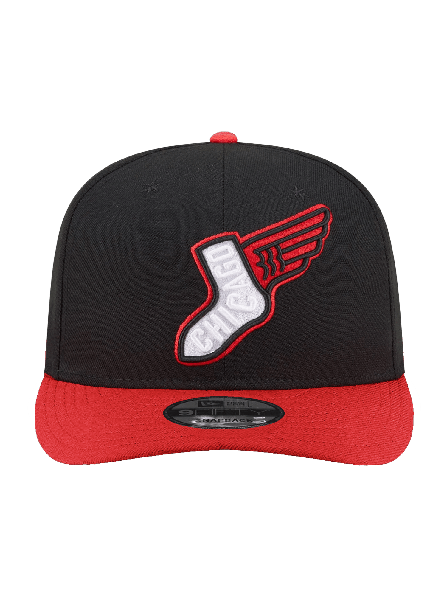 New Era Caps Chicago White Sox New Era MLB City Connect Alt Pre-Curved 9FIFTY Snapback Hat - Black