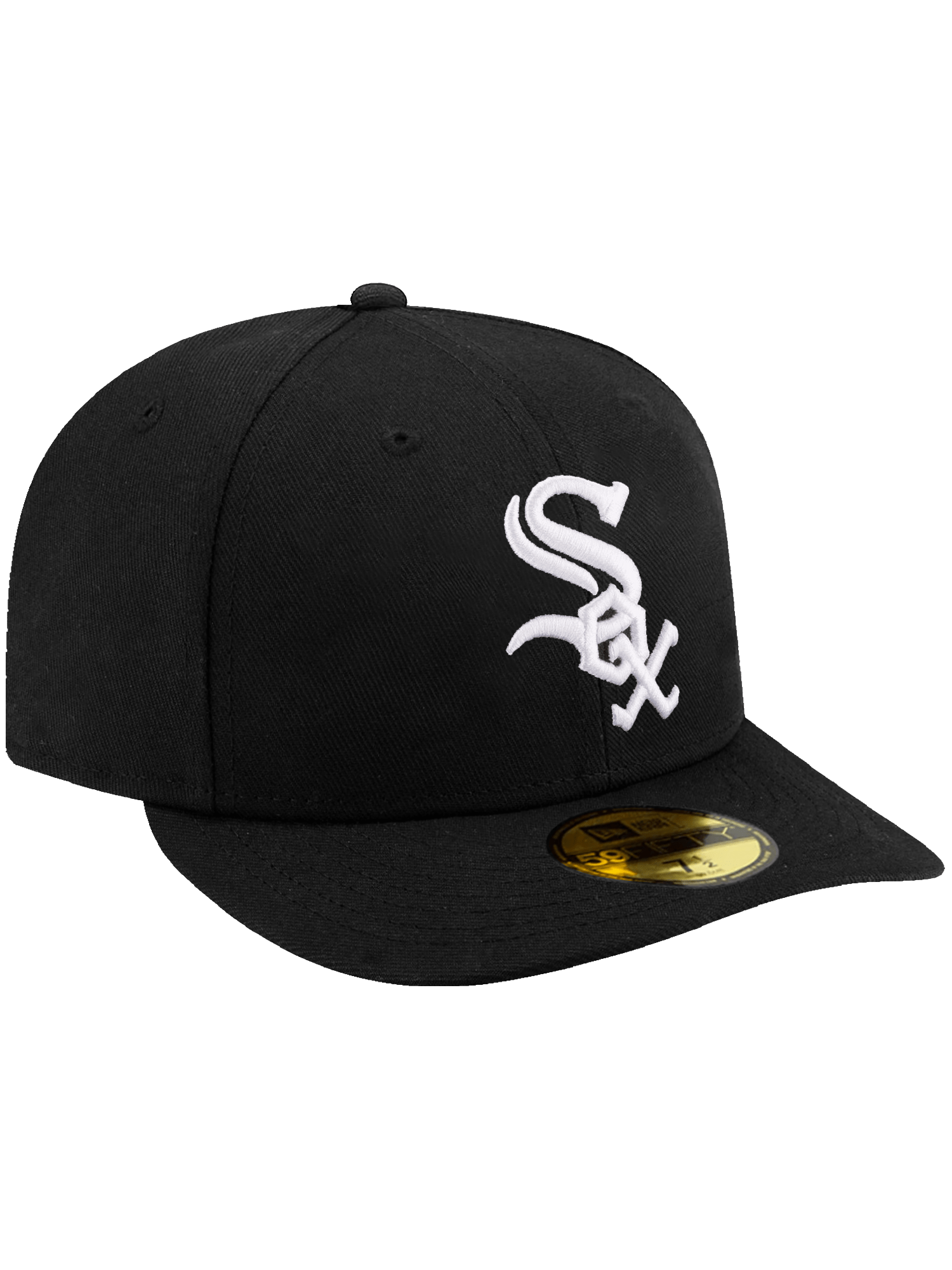 New Era Caps Chicago White Sox New Era MLB On-Field AC Pre-Curved 59FIFTY Fitted Hat - Black