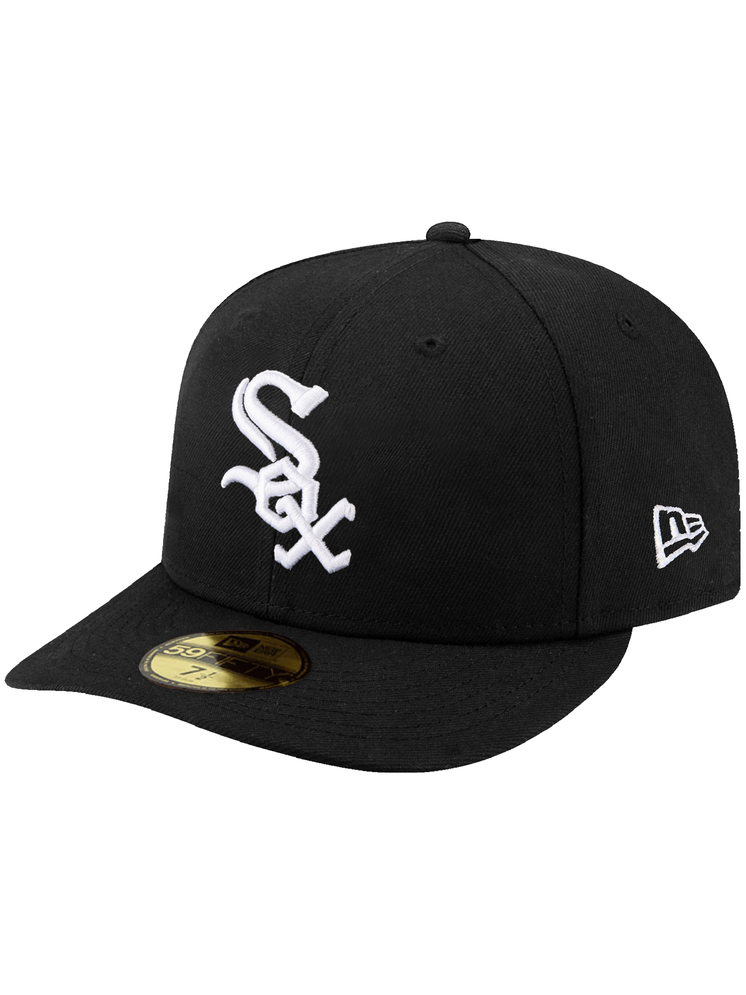 New Era Caps Chicago White Sox New Era MLB On-Field AC Pre-Curved 59FIFTY Fitted Hat - Black