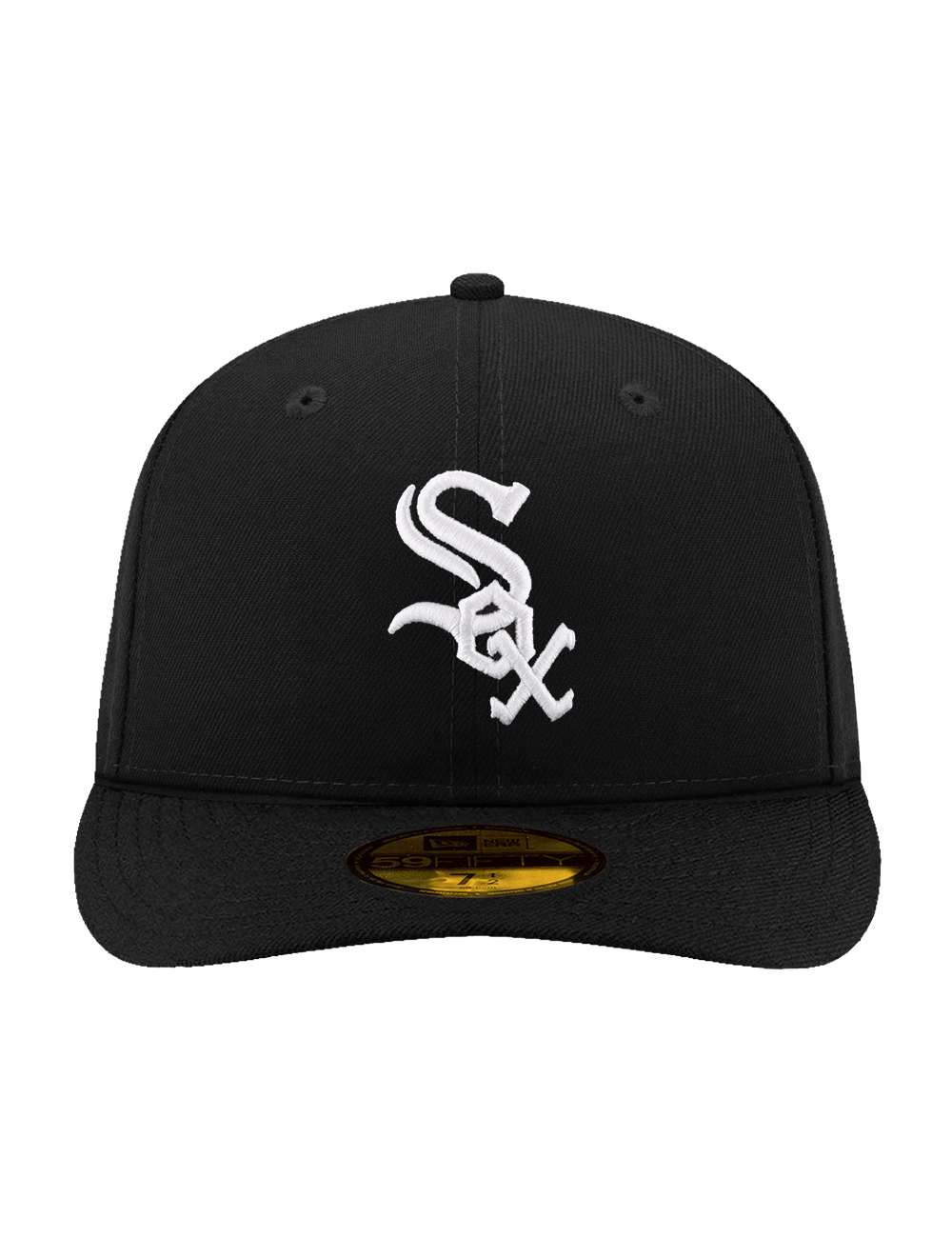 New Era Caps Chicago White Sox New Era MLB On-Field AC Pre-Curved 59FIFTY Fitted Hat - Black