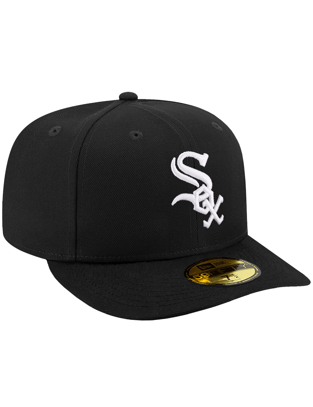 New Era Caps Chicago White Sox New Era MLB On-Field AC Pre-Curved 59FIFTY Fitted Hat - Black