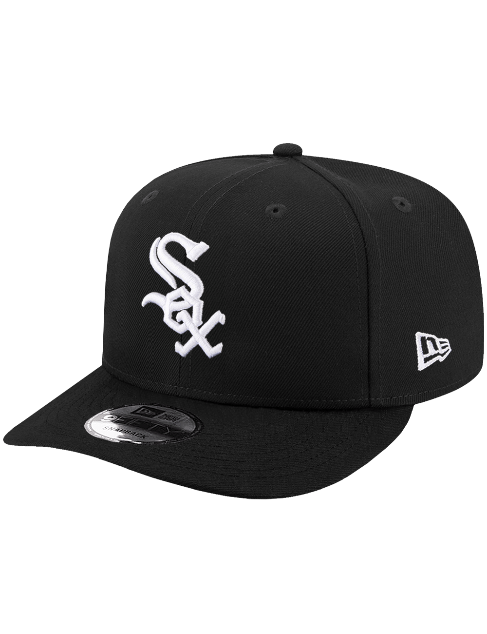 New Era Caps Chicago White Sox New Era MLB Team 9FIFTY Pre-Curved Snapback Hat - Black