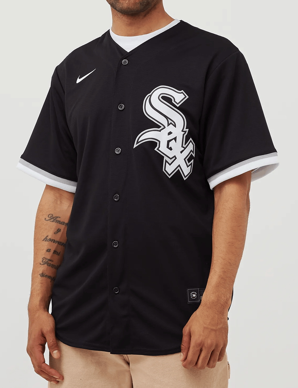 Nike Jerseys Chicago White Sox Nike MLB Alternate 2 Replica Jersey - Black
