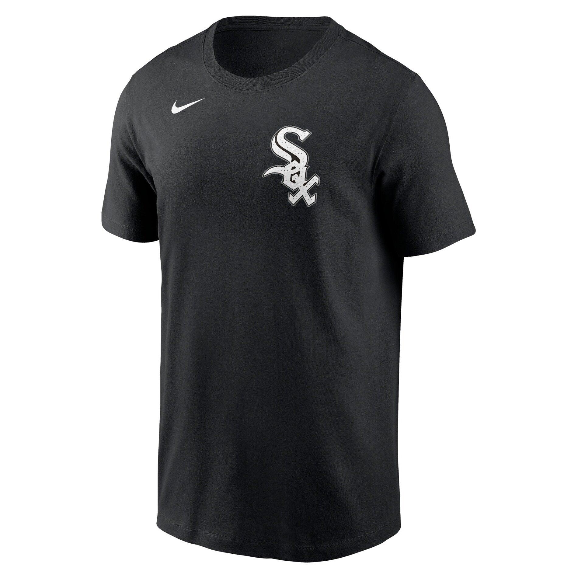 Nike T-Shirts Chicago White Sox Nike MLB Fuse Wordmark T-Shirt - Black